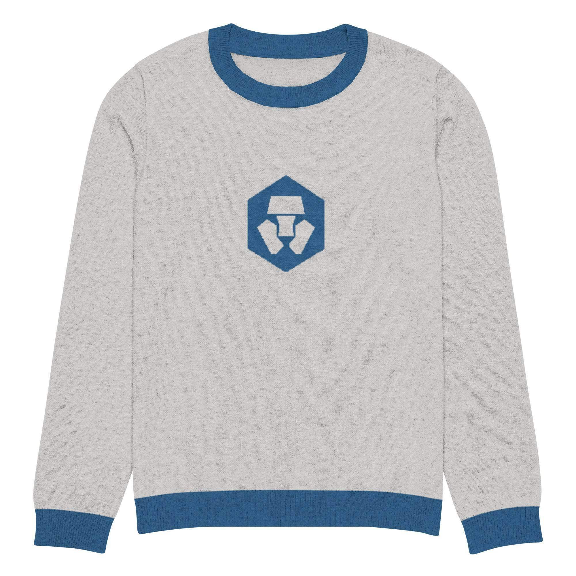 Cronos Crypto Crew Knitted Sweater - InvestmenTees