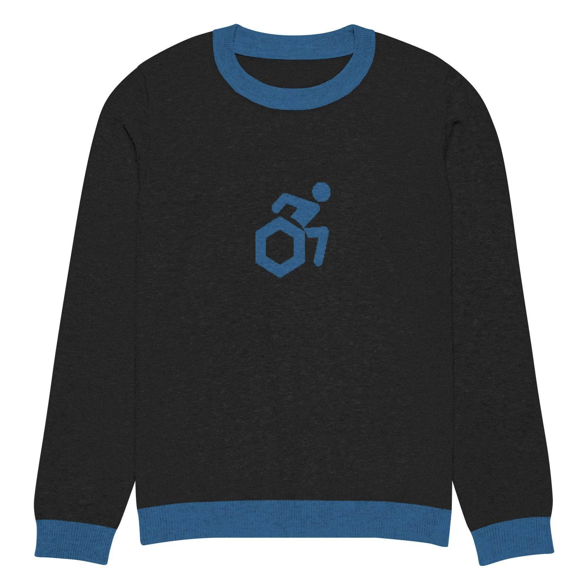 Chainlink Disabled Crew Knitted Sweater - InvestmenTees