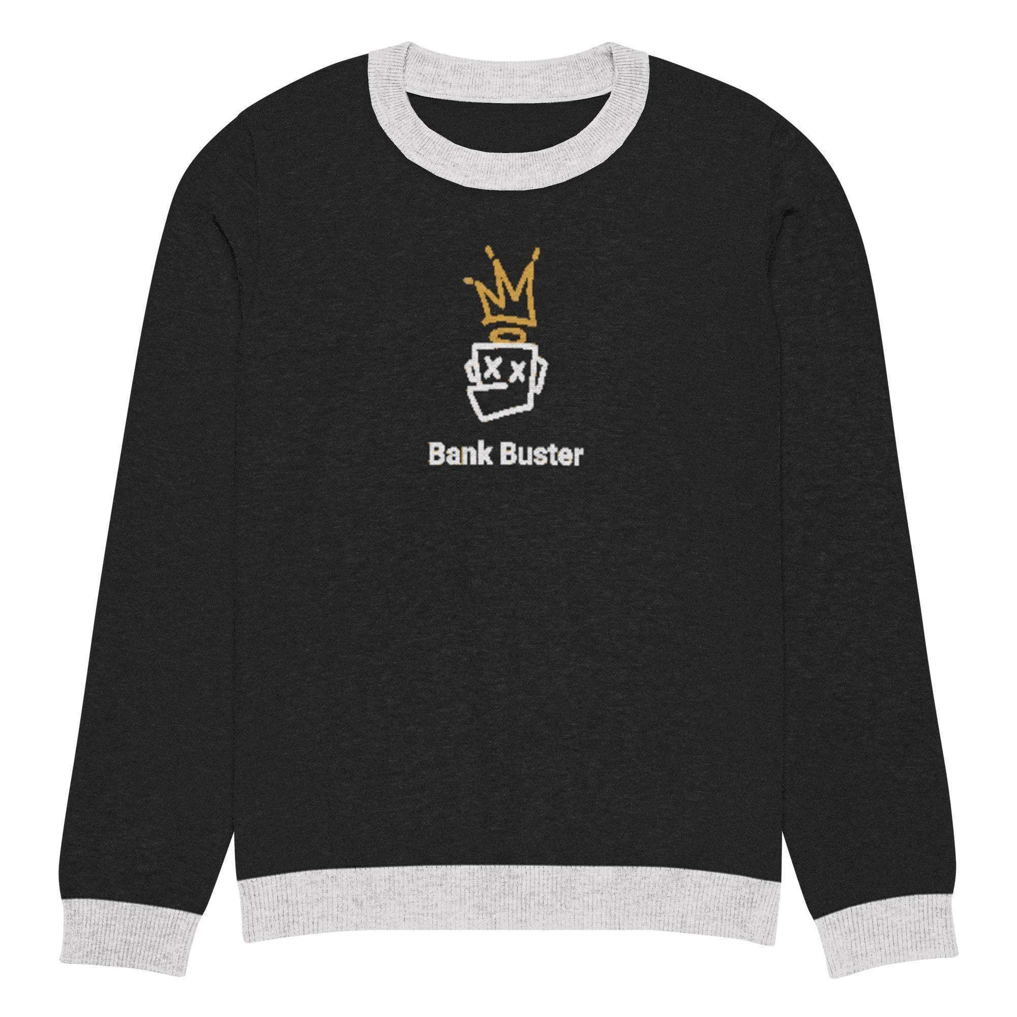 Bank Buster Crew Knitted Sweater - InvestmenTees