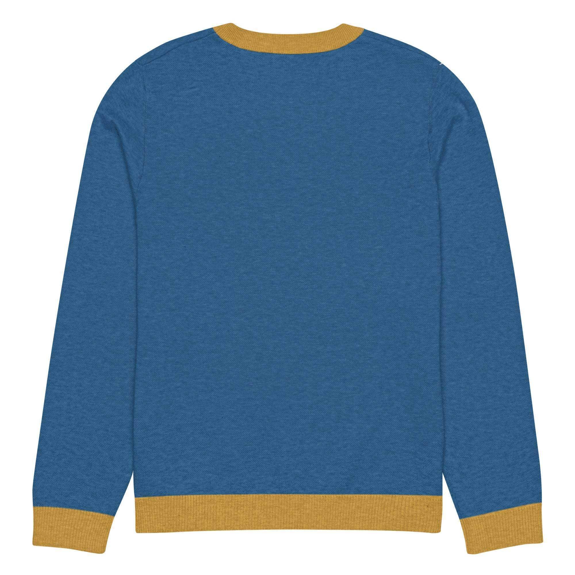 Crypto Shiba Inu Knitted Crew Sweater - InvestmenTees