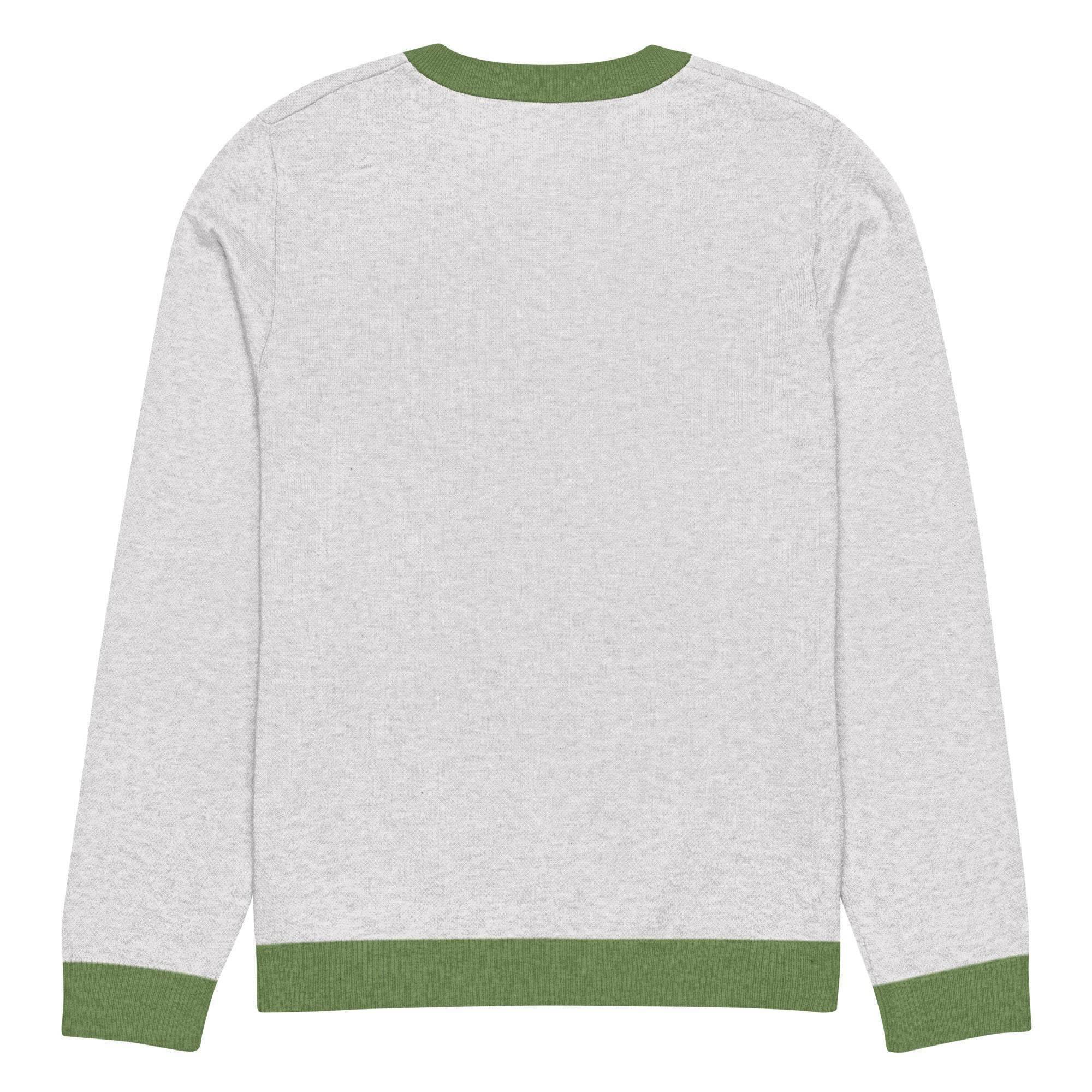 Bitcoin Print Crew Knitted Sweater - InvestmenTees