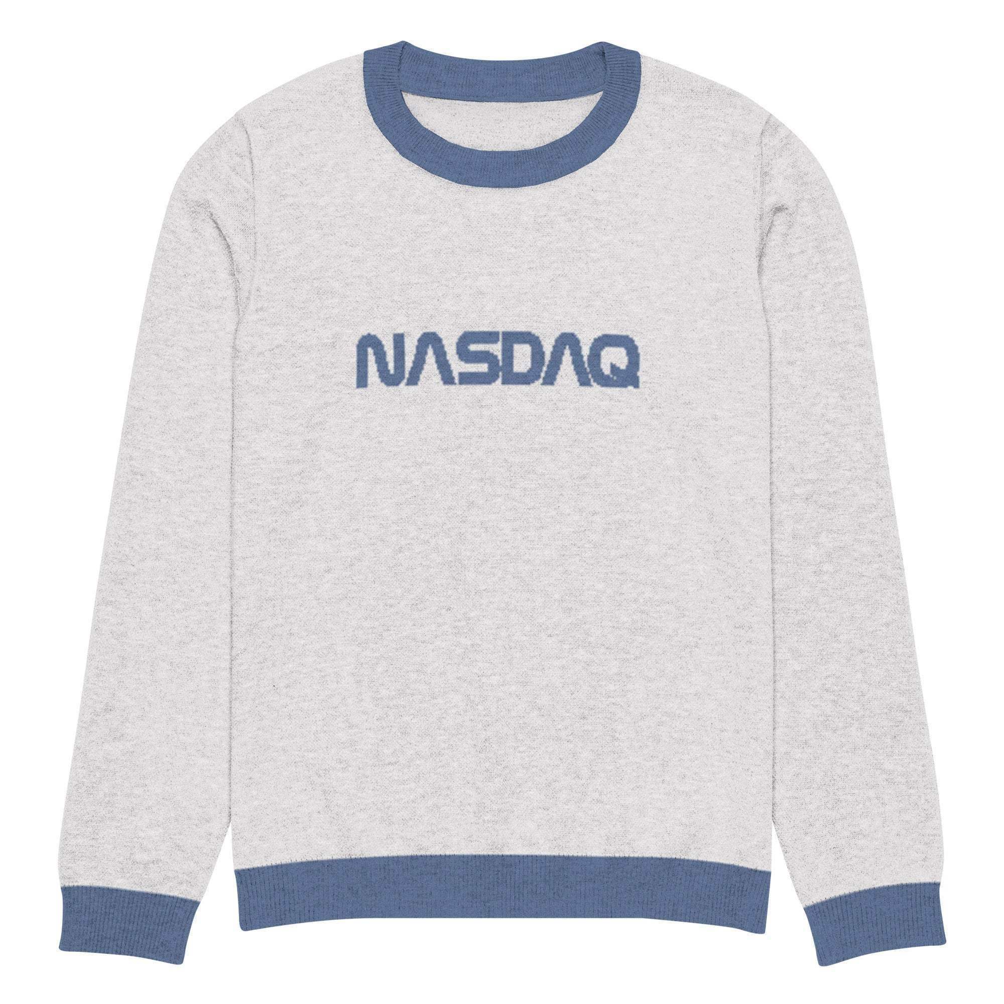 Nasdaq Knitted Crew Sweater - InvestmenTees
