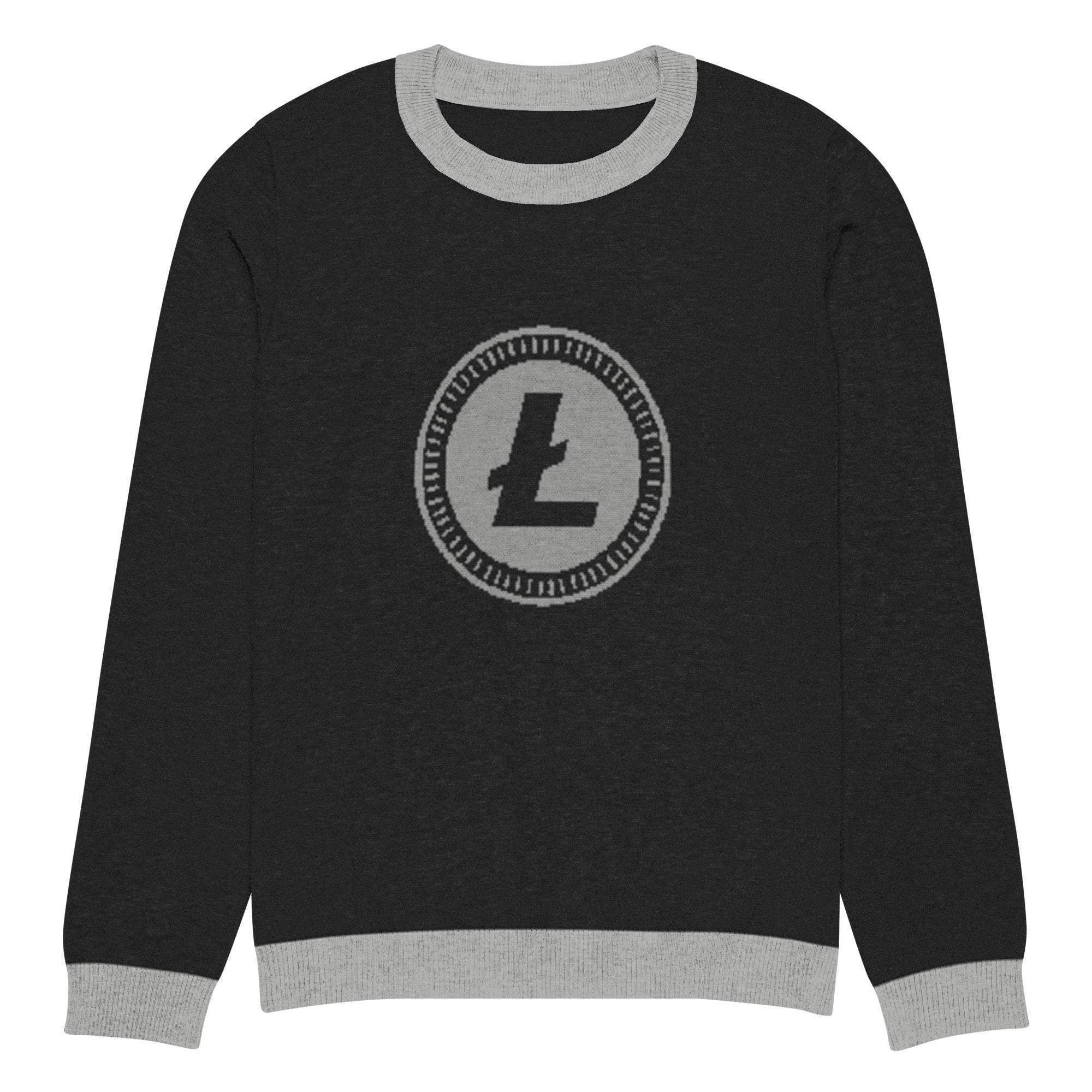 Litecoin Knitted Crew Sweater - InvestmenTees