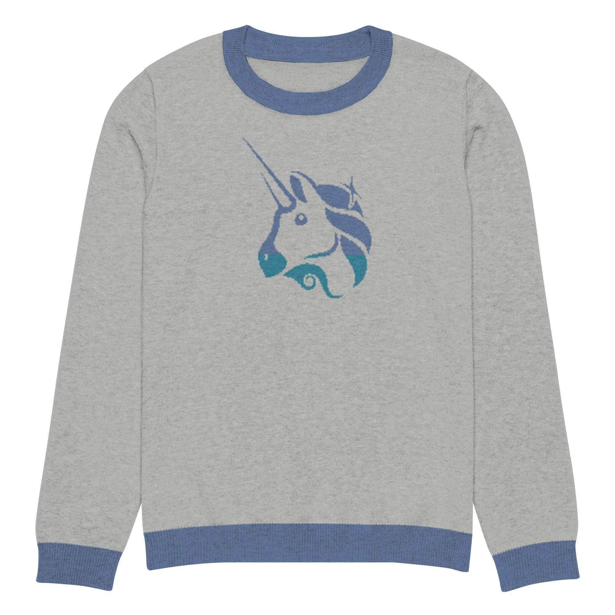 Uniswap Crypto Knitted Crew Sweater - InvestmenTees