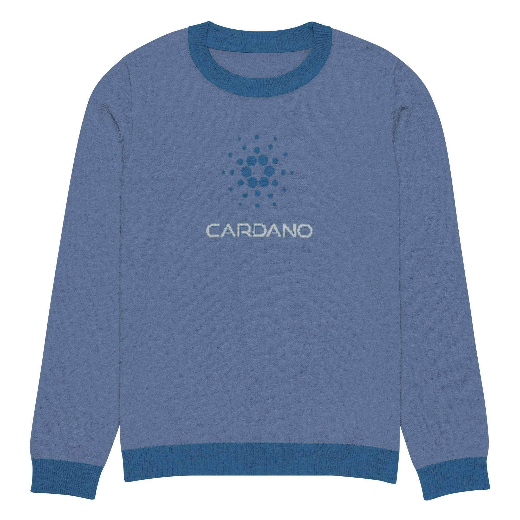 Cardano ADA Crew Knitted Sweater - InvestmenTees