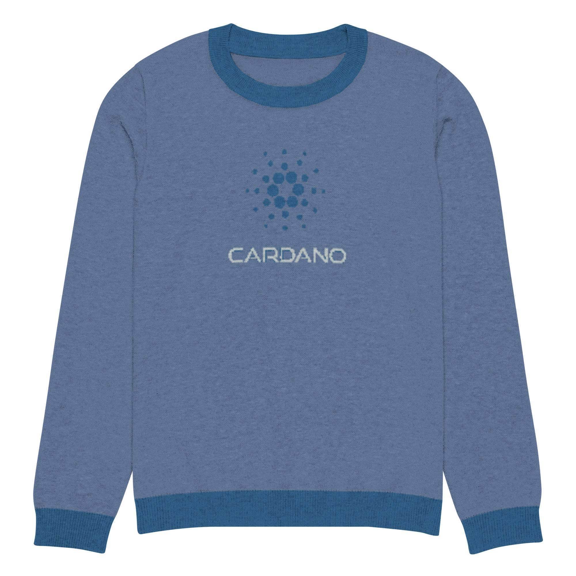 Cardano ADA Crew Knitted Sweater - InvestmenTees