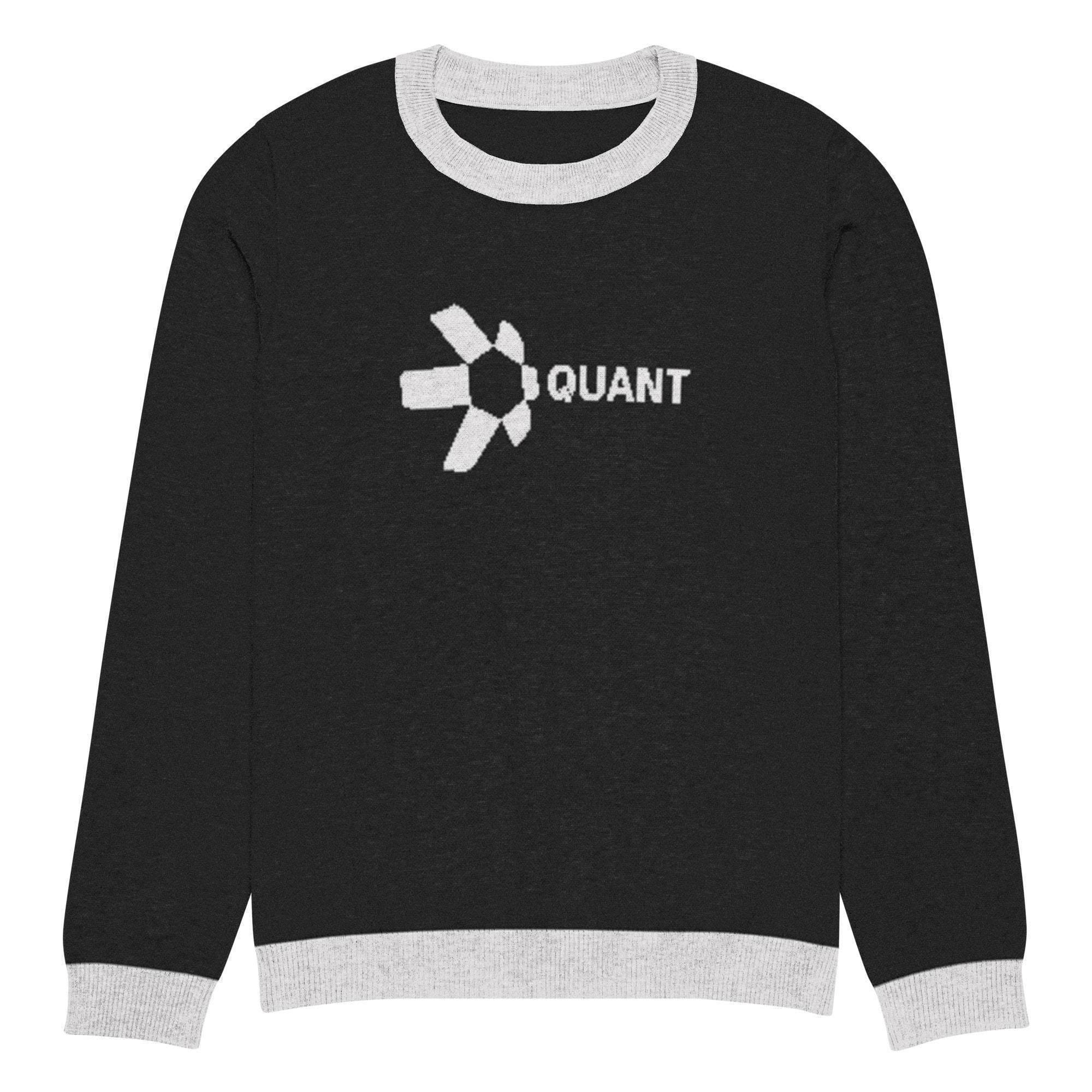Quant Crypto Crew Knitted Sweater - InvestmenTees