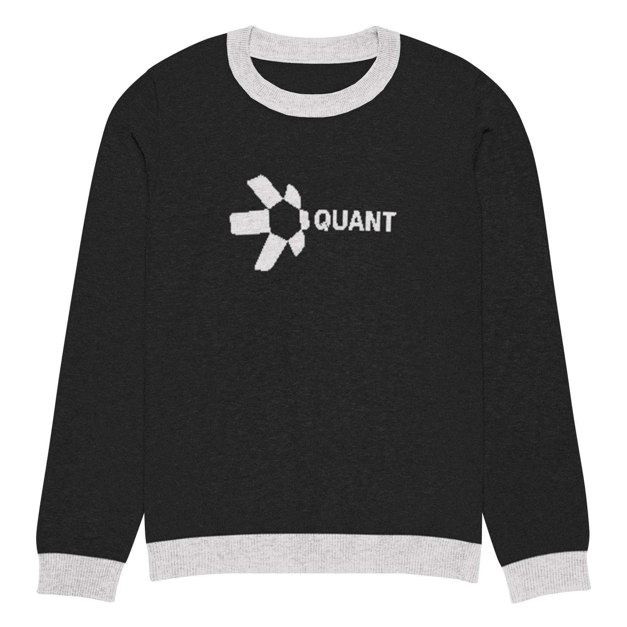 Quant Crypto Crew Knitted Sweater - InvestmenTees