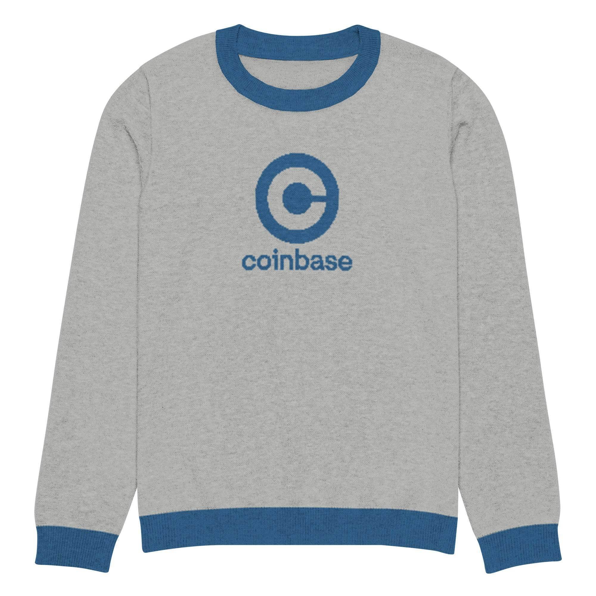 Coinbase Crew Knitted Sweater - InvestmenTees