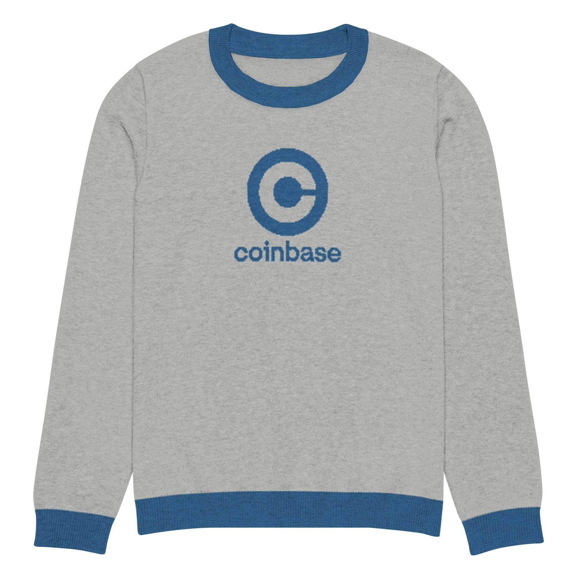 Coinbase Crew Knitted Sweater - InvestmenTees