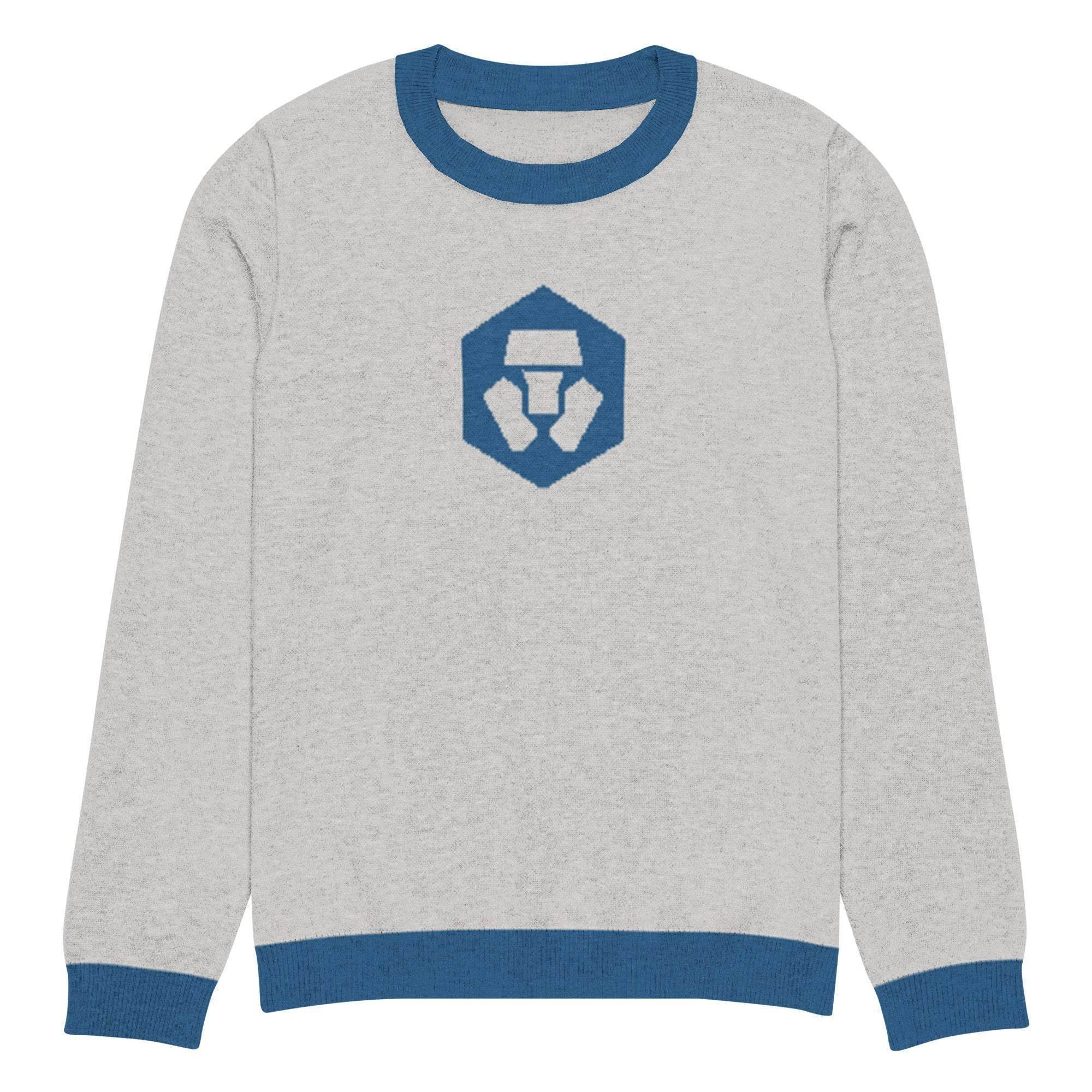 Cronos Crypto Crew Knitted Sweater - InvestmenTees