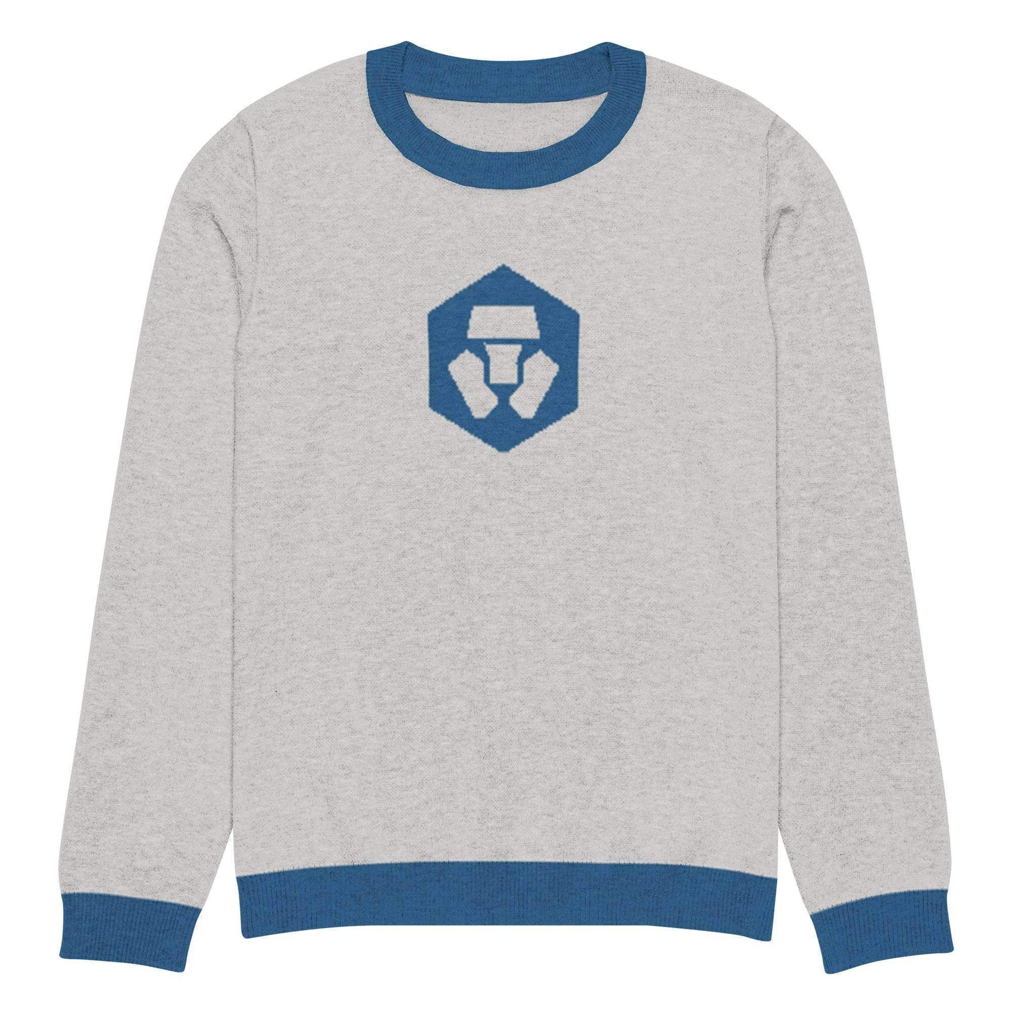 Cronos Crypto Crew Knitted Sweater - InvestmenTees