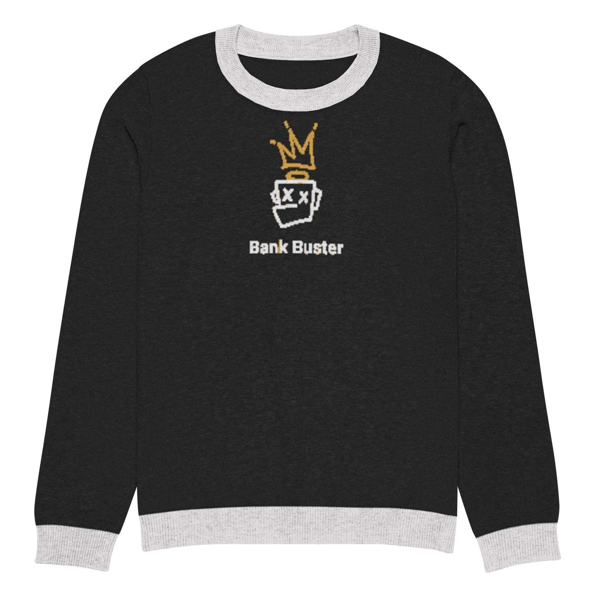Bank Buster Crew Knitted Sweater - InvestmenTees
