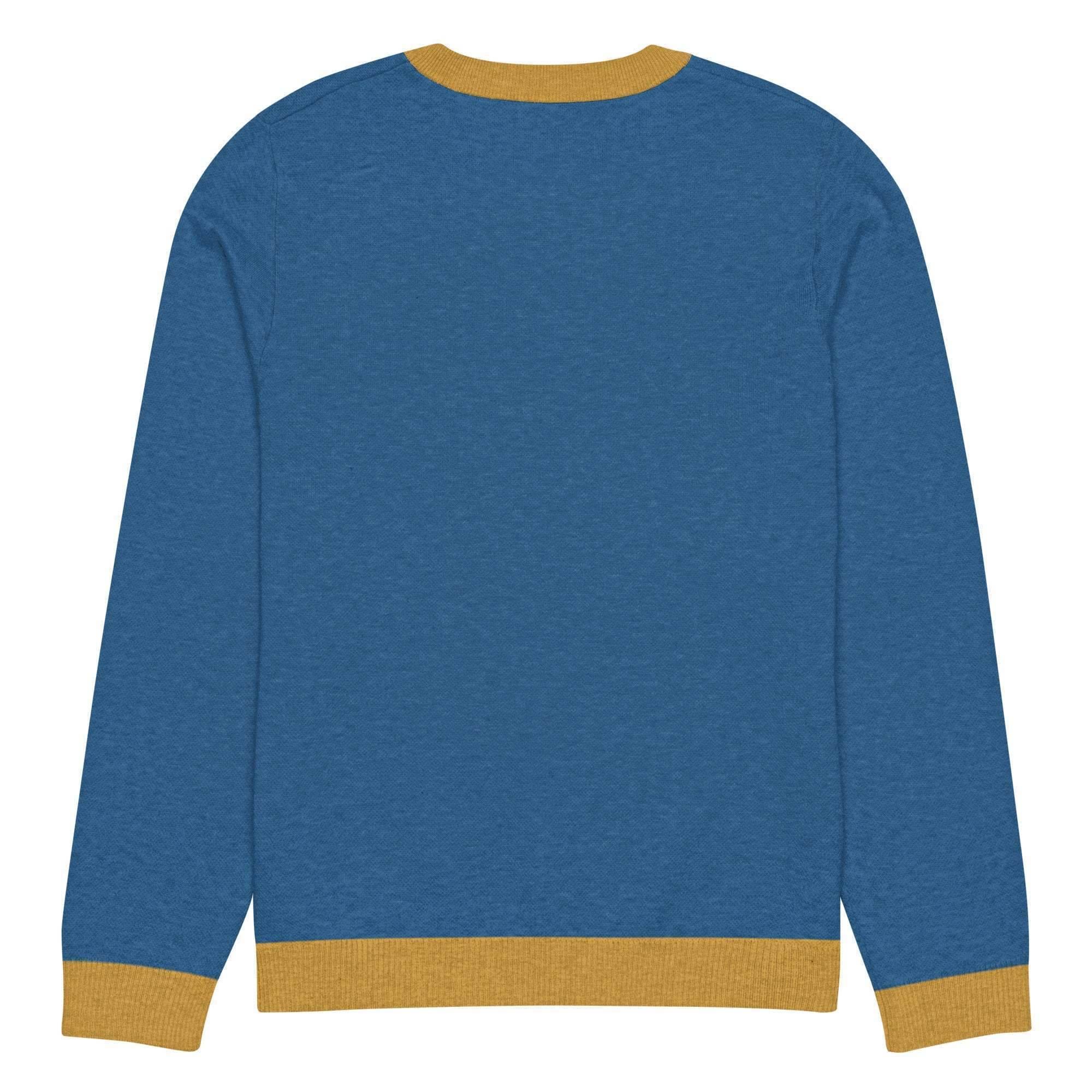 Crypto Shiba Inu Knitted Crew Sweater - InvestmenTees