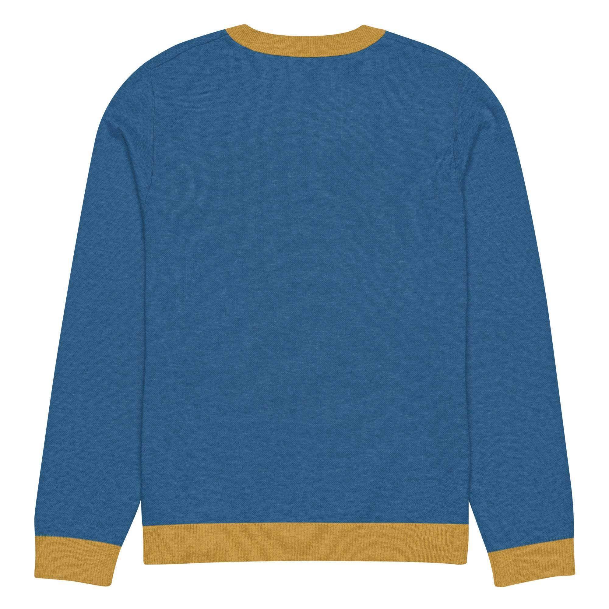 Crypto Shiba Inu Knitted Crew Sweater - InvestmenTees