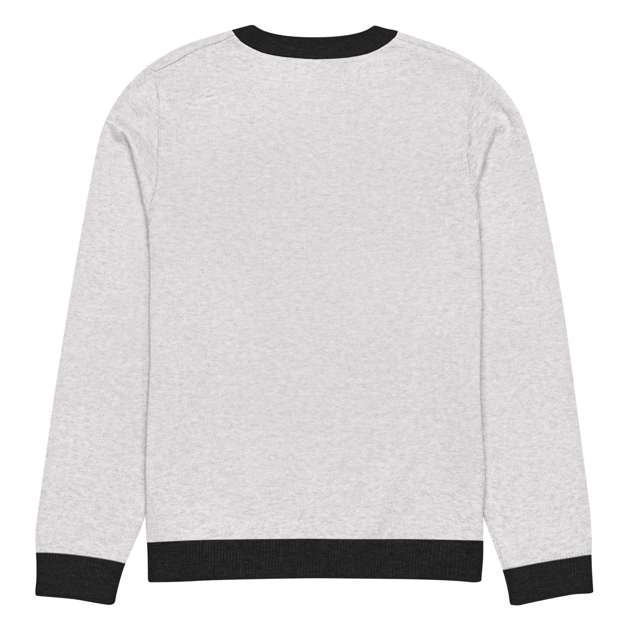 Bitcoin Floats Knitted Crew Sweater - InvestmenTees