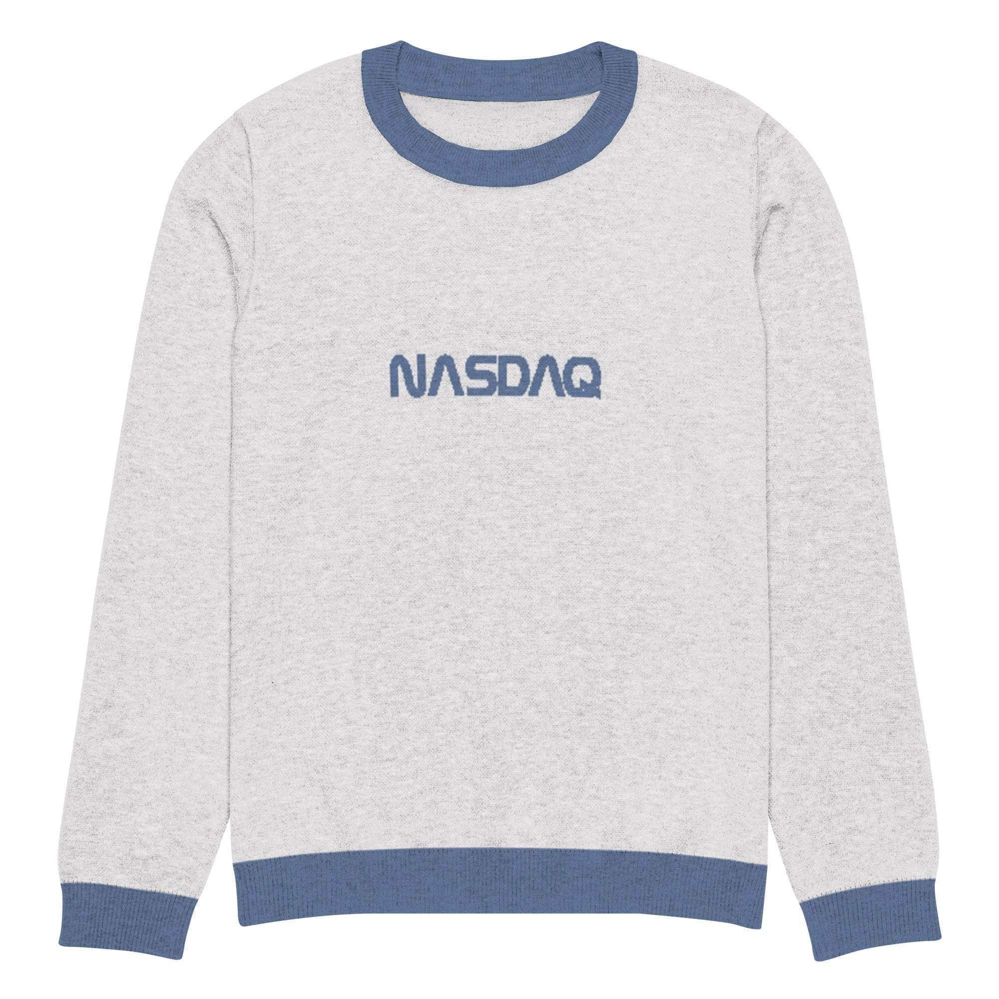 Nasdaq Knitted Crew Sweater - InvestmenTees