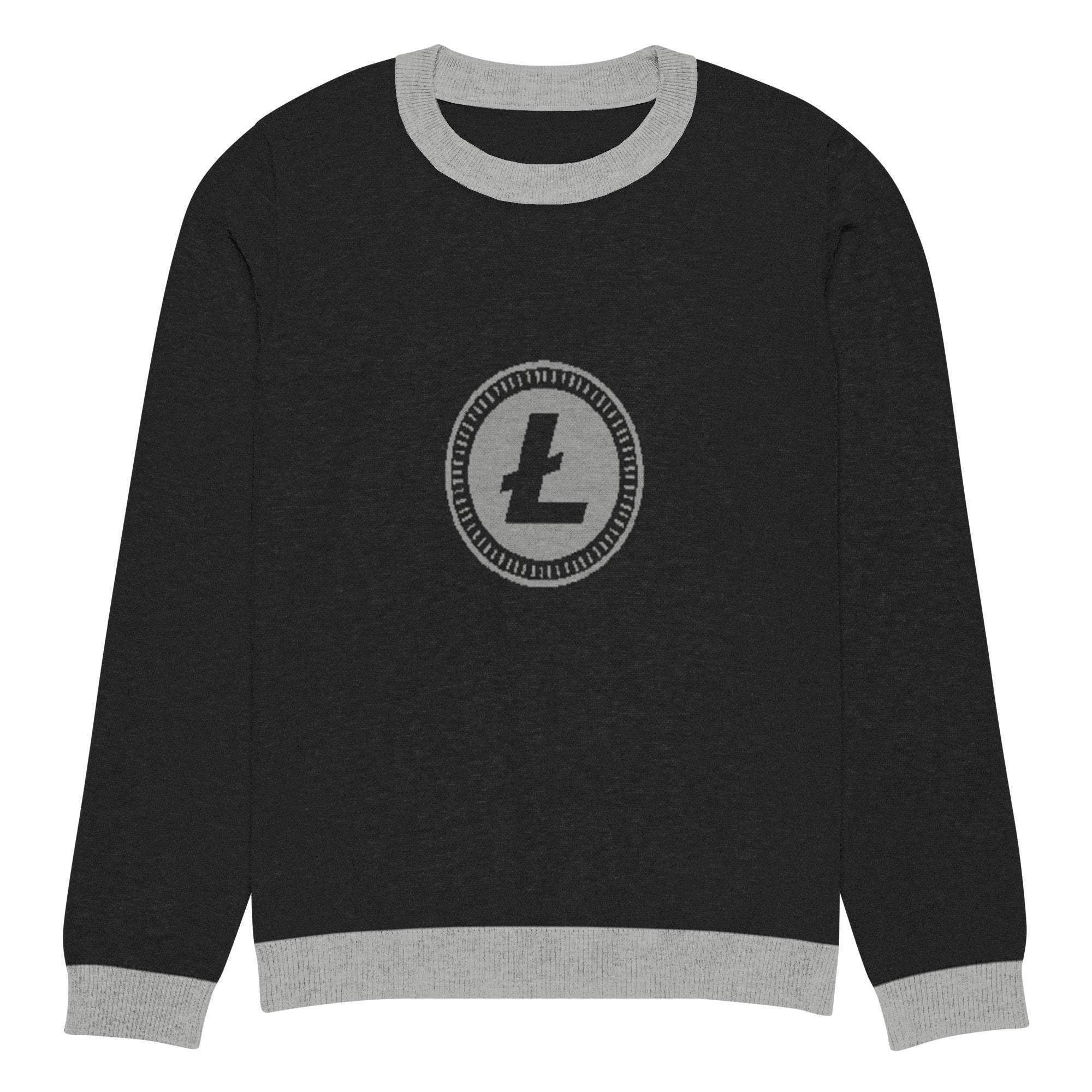 Litecoin Knitted Crew Sweater - InvestmenTees
