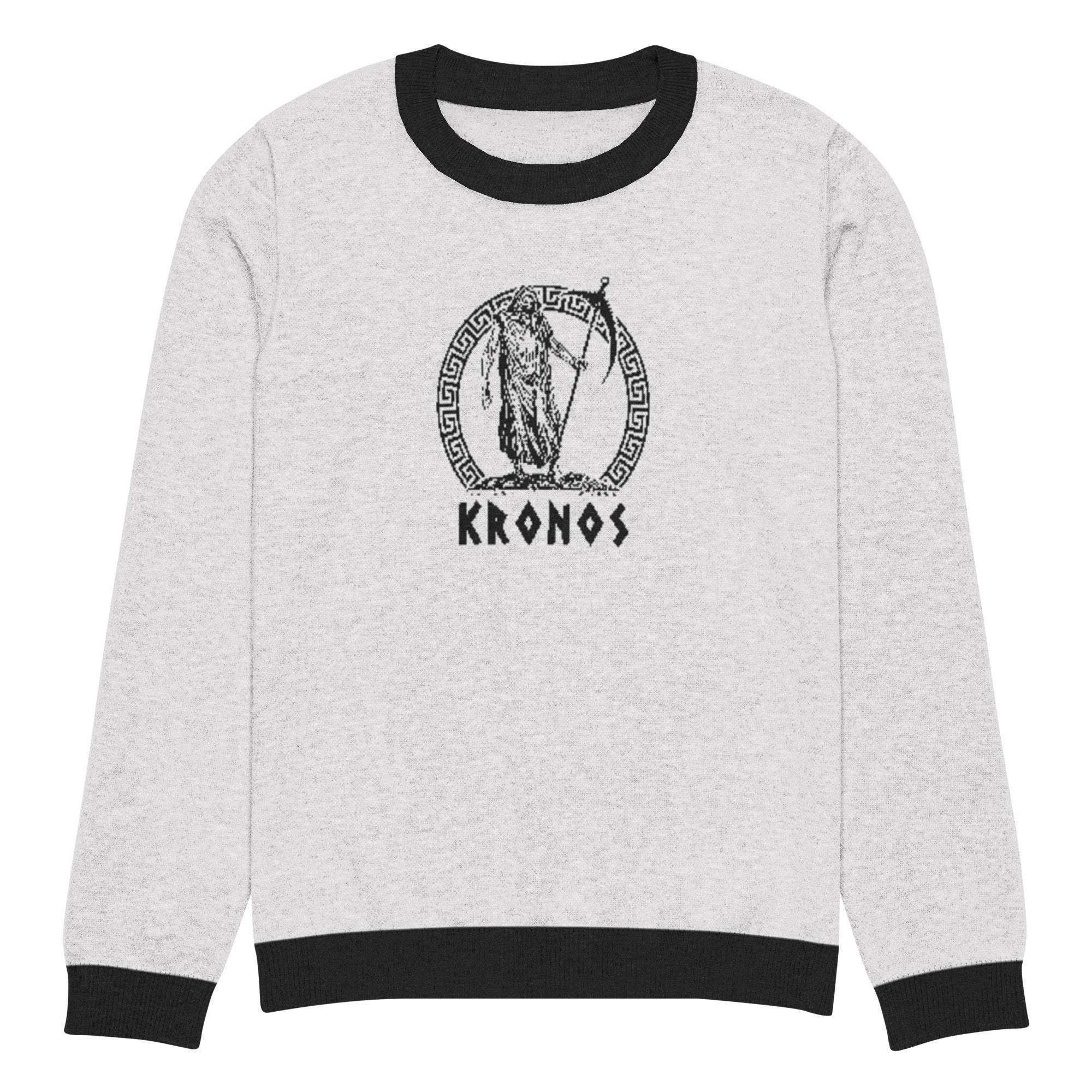 Kronos Coin Crew Knitted Sweater - InvestmenTees