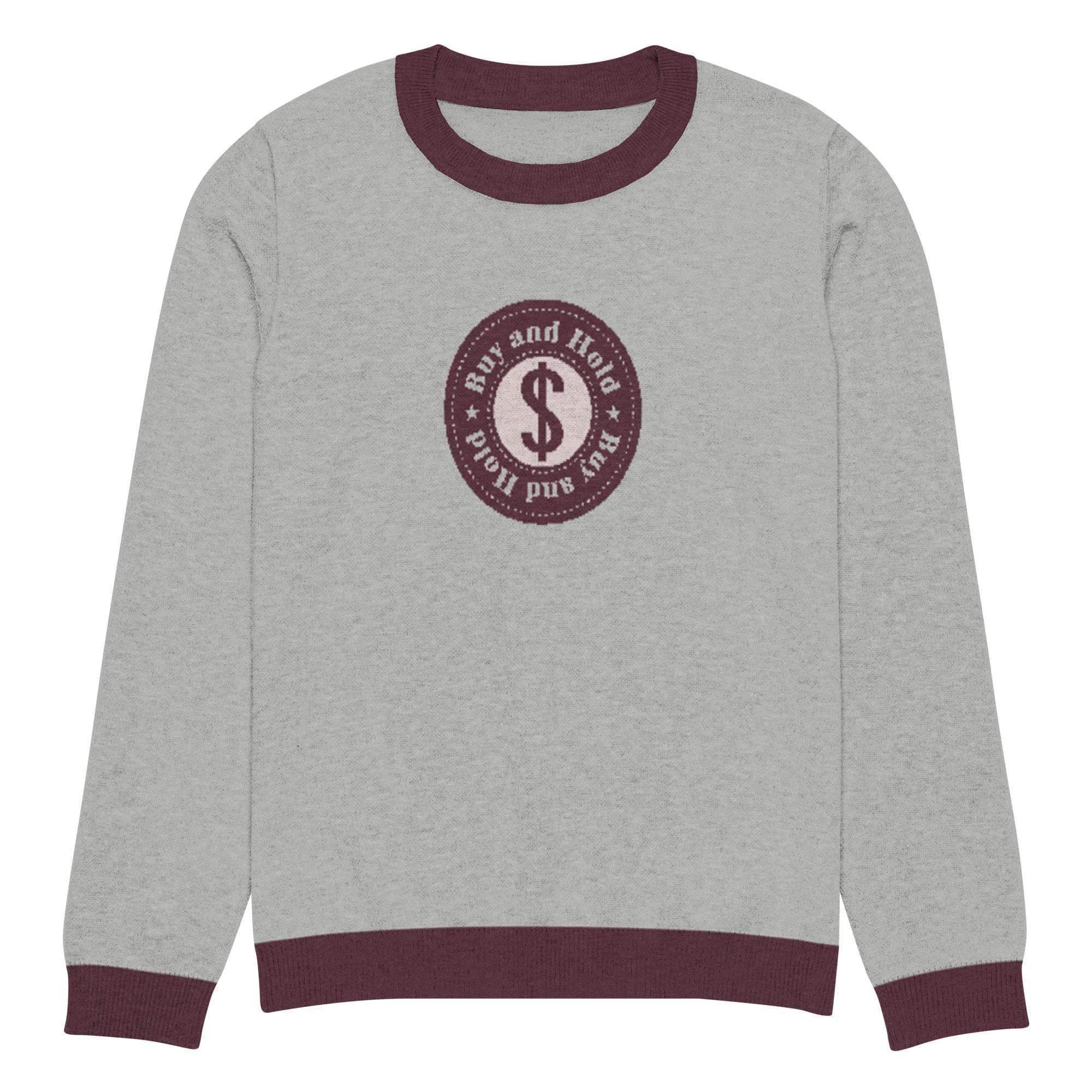 Buy & Hold Crew Knitted Sweater - InvestmenTees