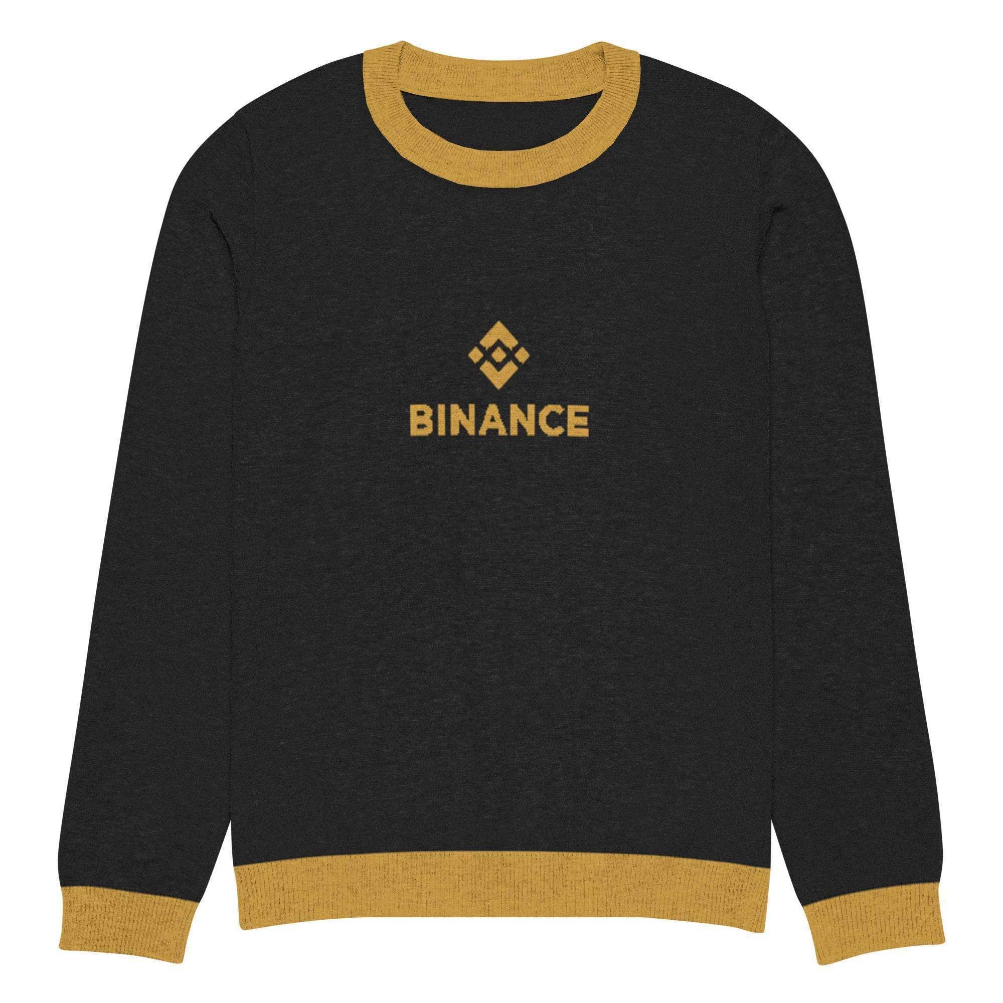 Binance Crew Knitted Sweater - InvestmenTees