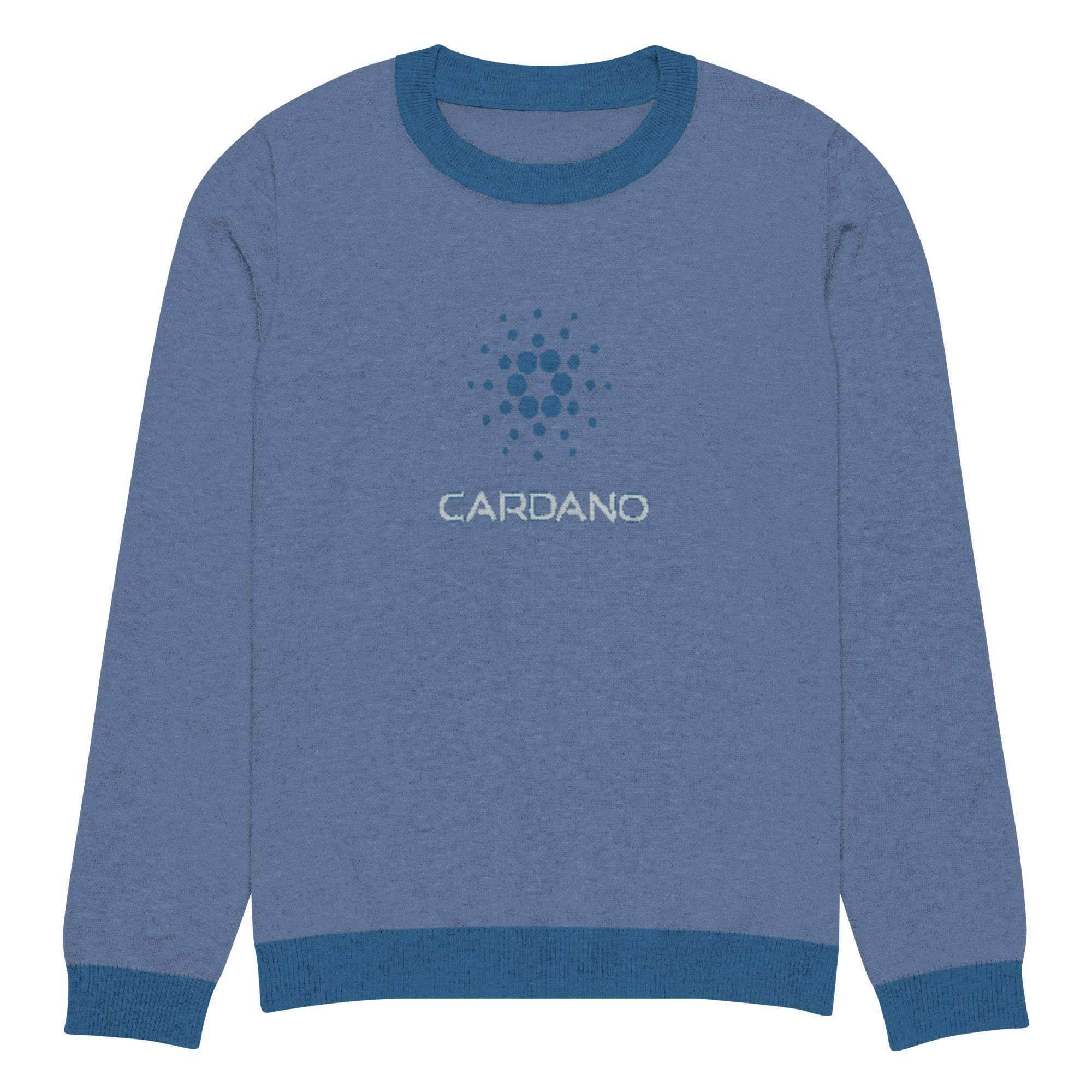 Cardano ADA Crew Knitted Sweater - InvestmenTees