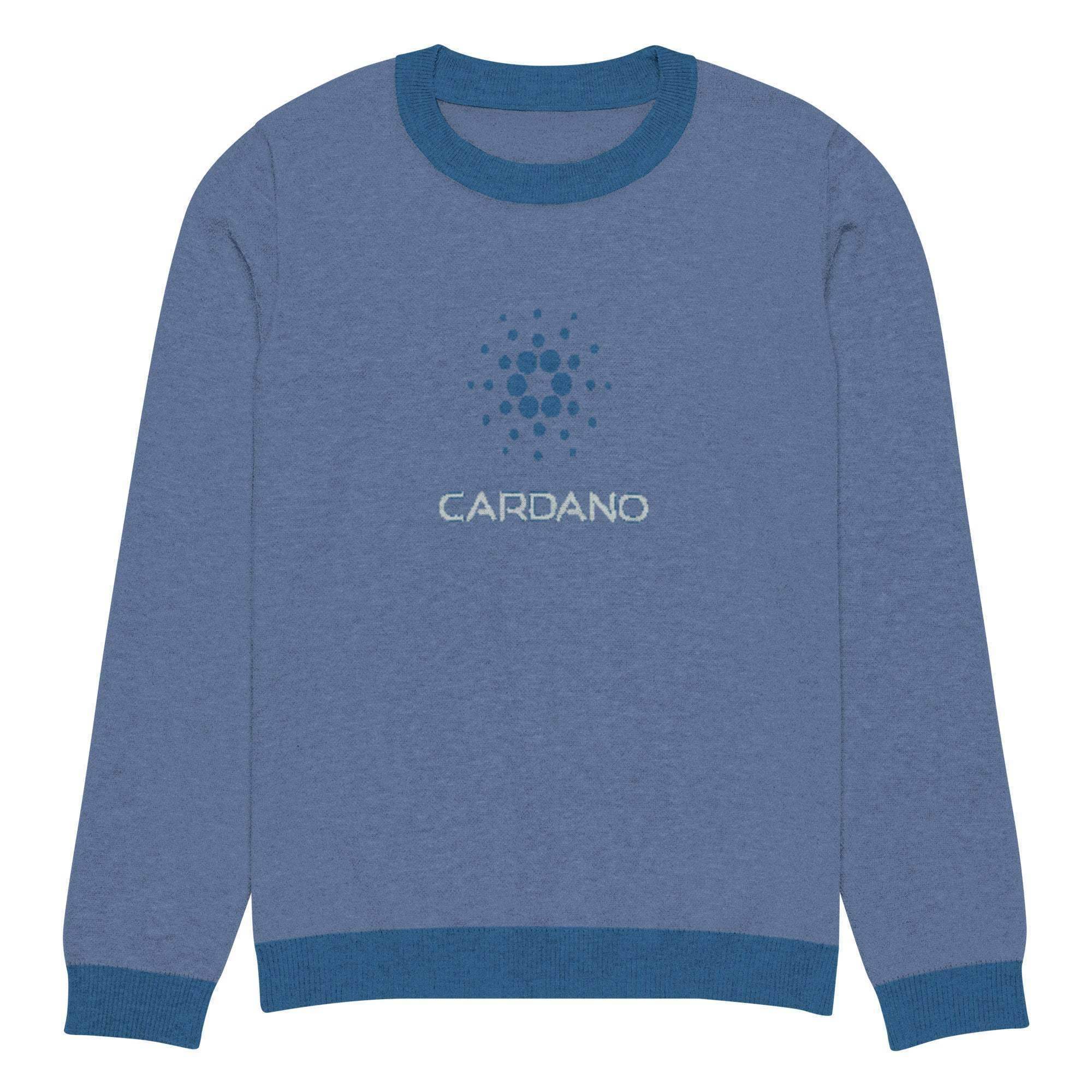 Cardano ADA Crew Knitted Sweater - InvestmenTees