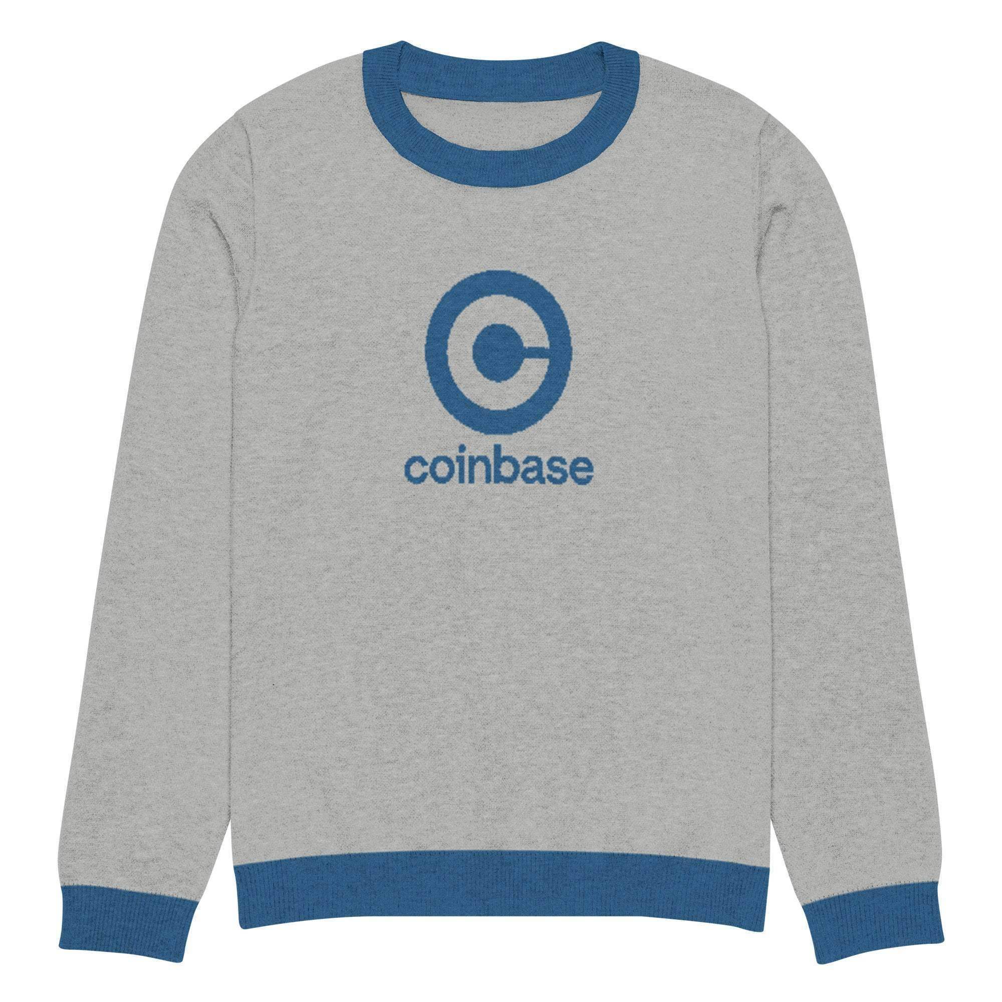 Coinbase Crew Knitted Sweater - InvestmenTees