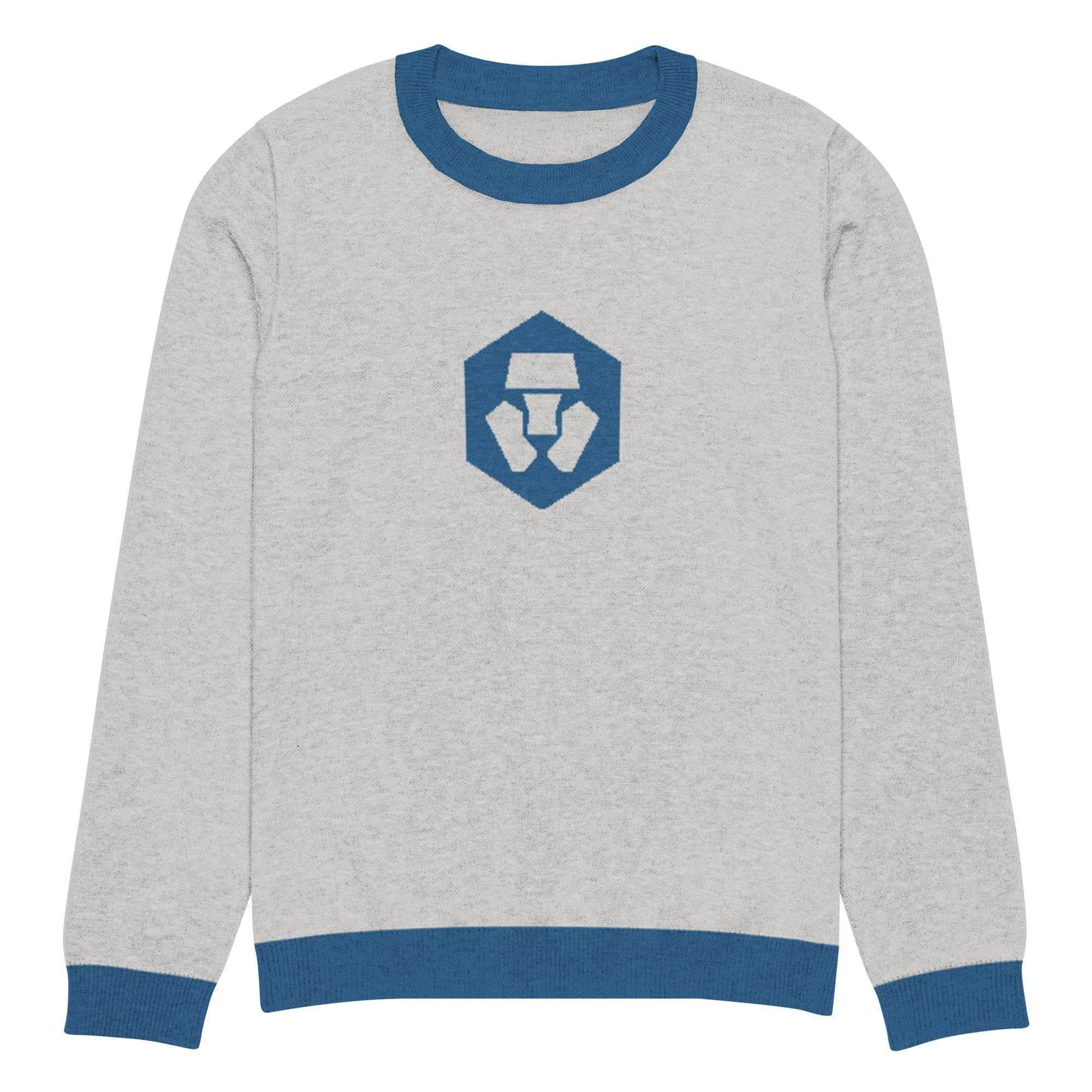 Cronos Crypto Crew Knitted Sweater - InvestmenTees
