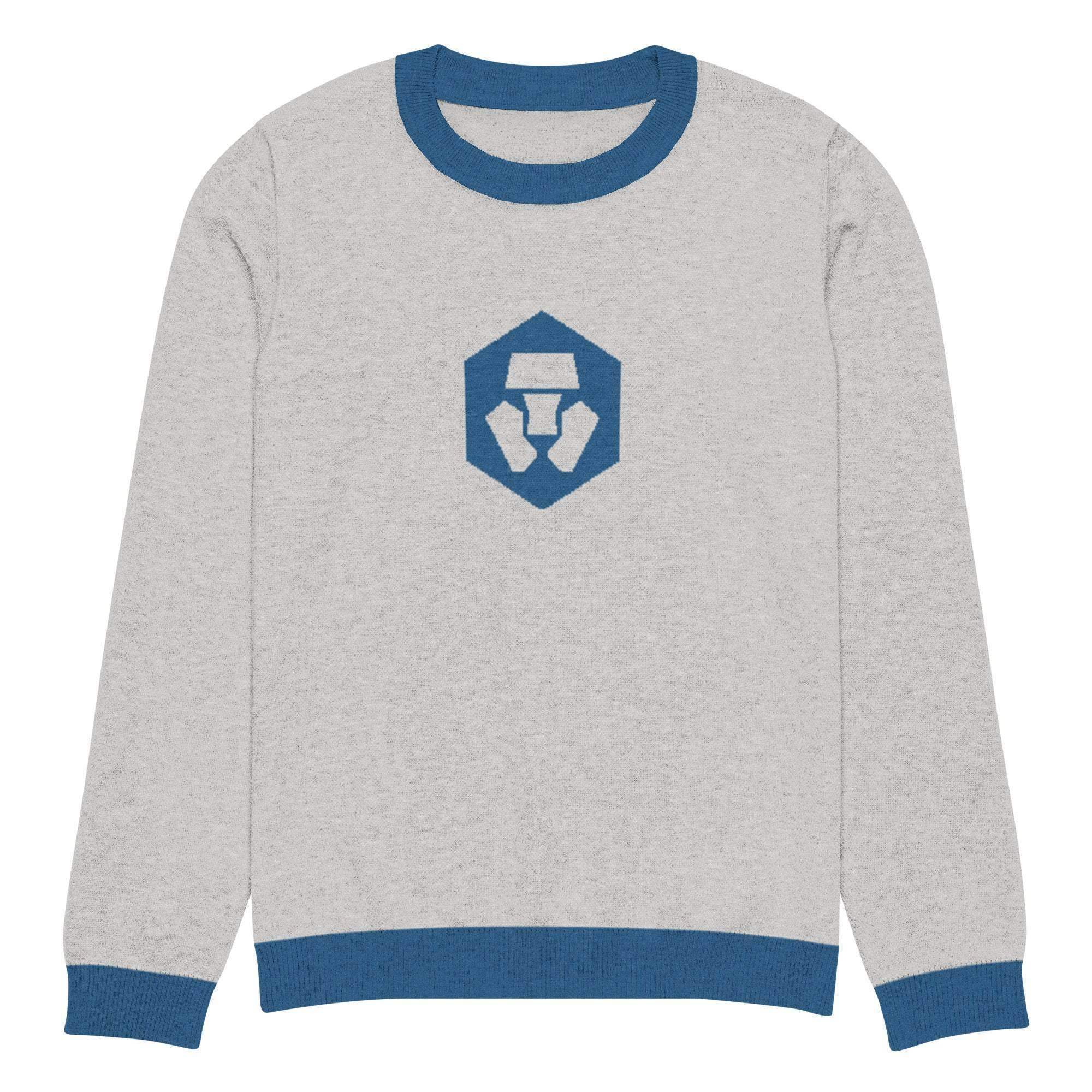 Cronos Crypto Crew Knitted Sweater - InvestmenTees