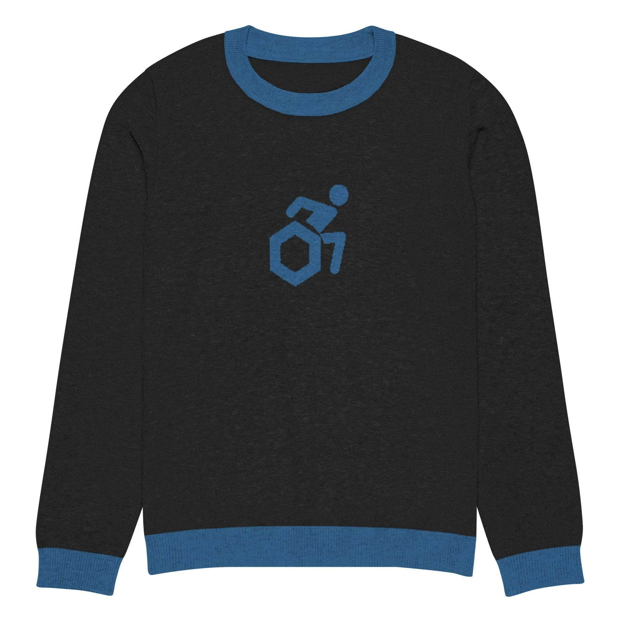 Chainlink Disabled Crew Knitted Sweater - InvestmenTees