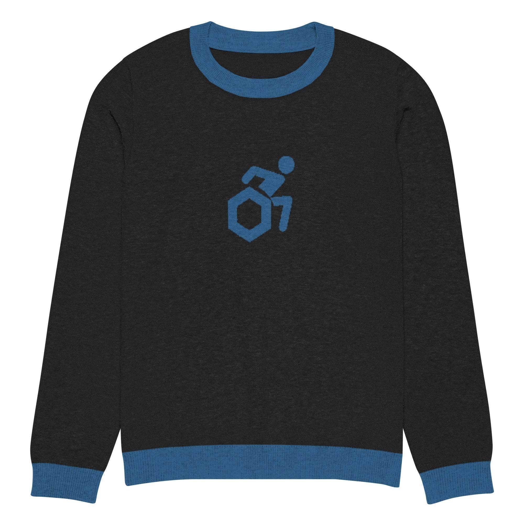 Chainlink Disabled Crew Knitted Sweater - InvestmenTees