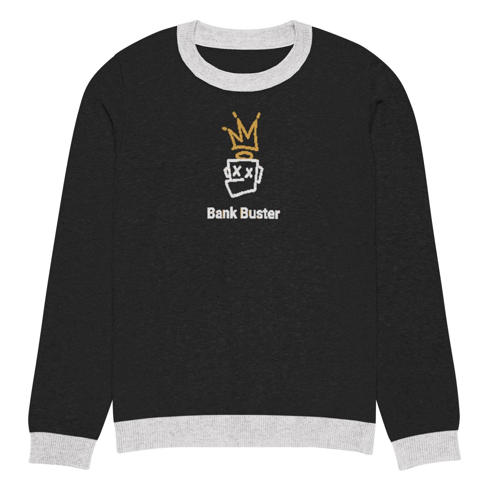 Bank Buster Crew Knitted Sweater - InvestmenTees