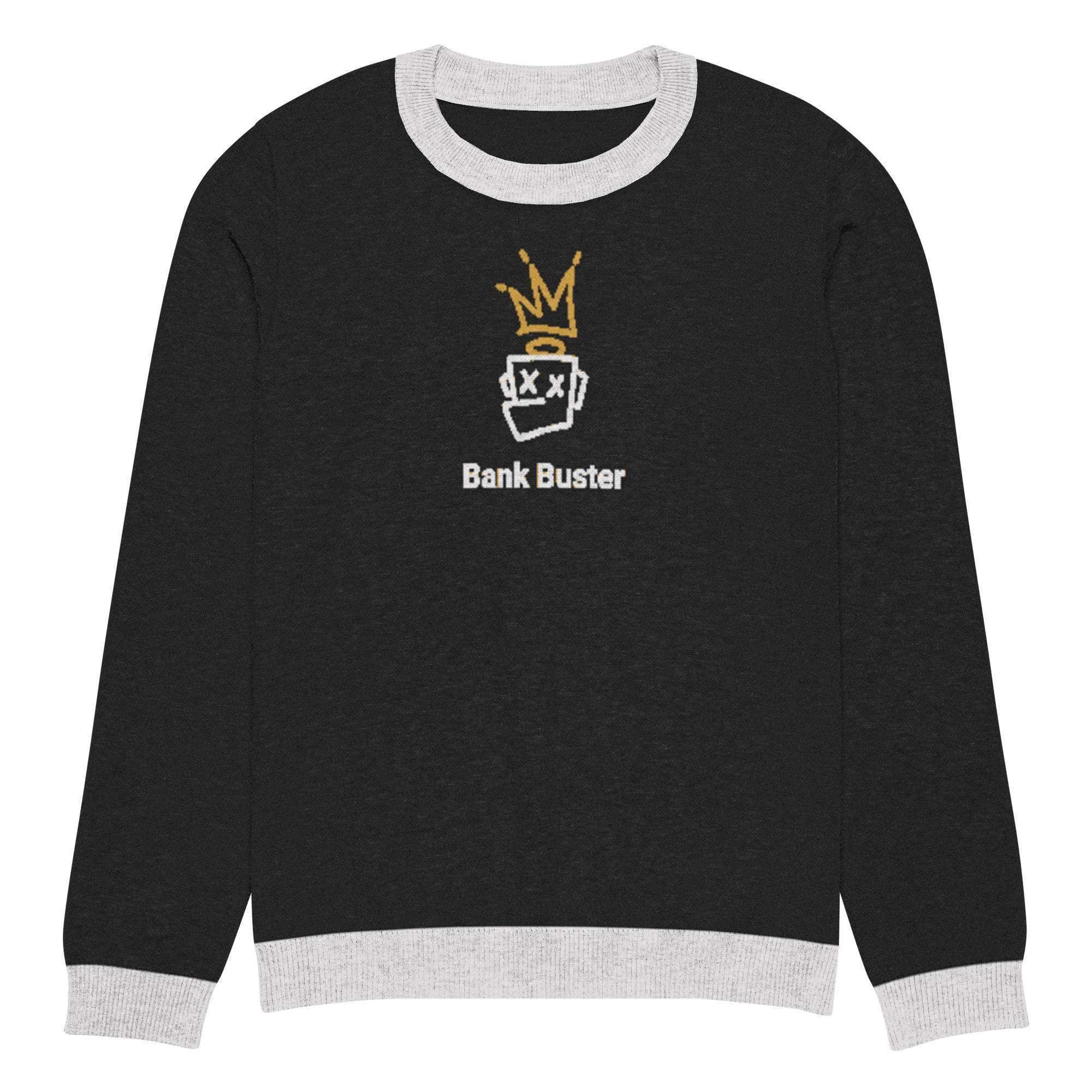 Bank Buster Crew Knitted Sweater - InvestmenTees