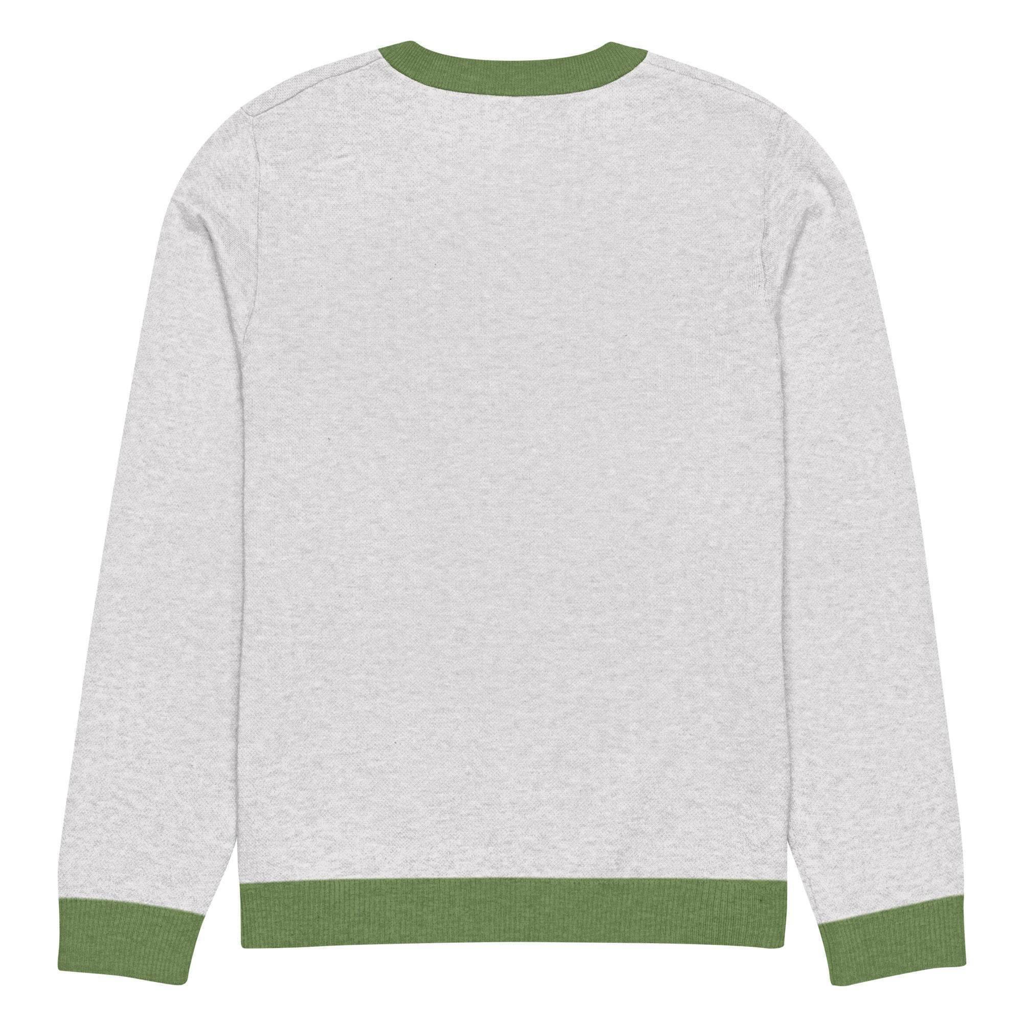 Bitcoin Print Crew Knitted Sweater - InvestmenTees