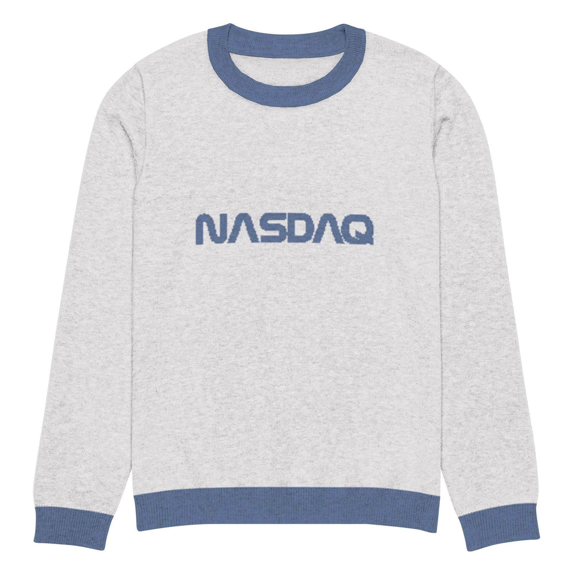 Nasdaq Knitted Crew Sweater - InvestmenTees