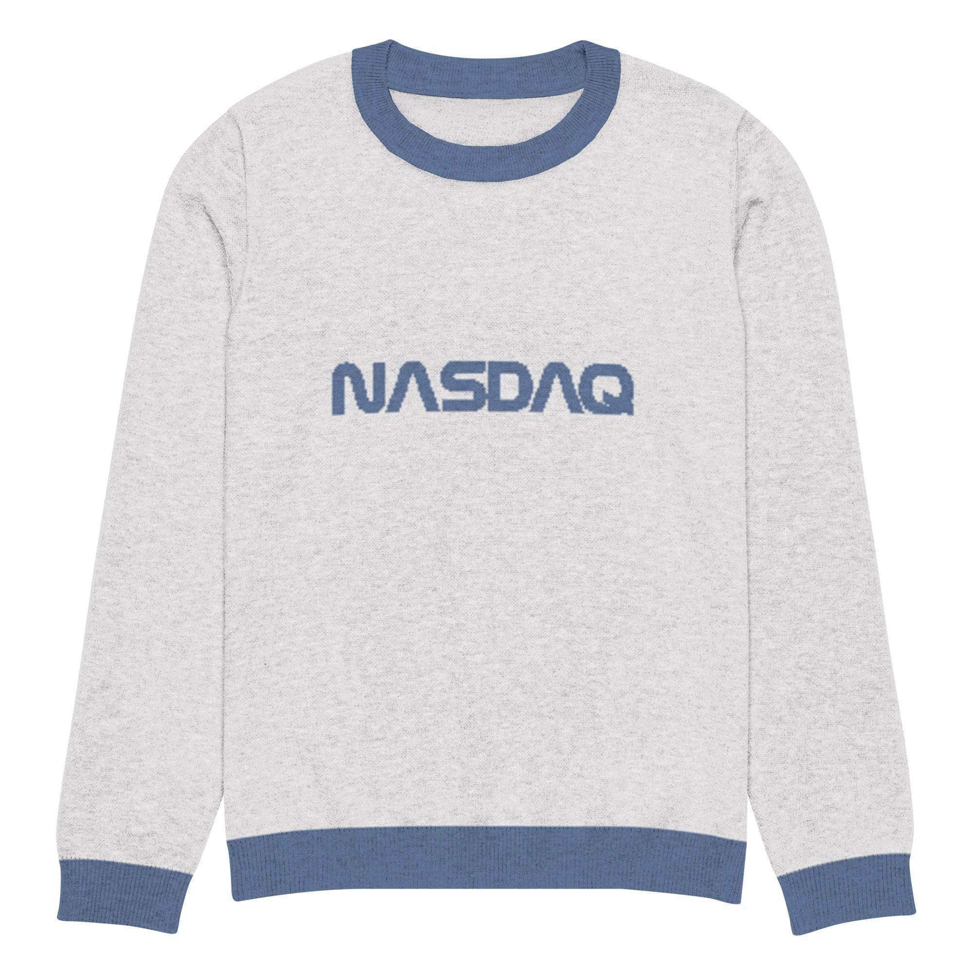 Nasdaq Knitted Crew Sweater - InvestmenTees