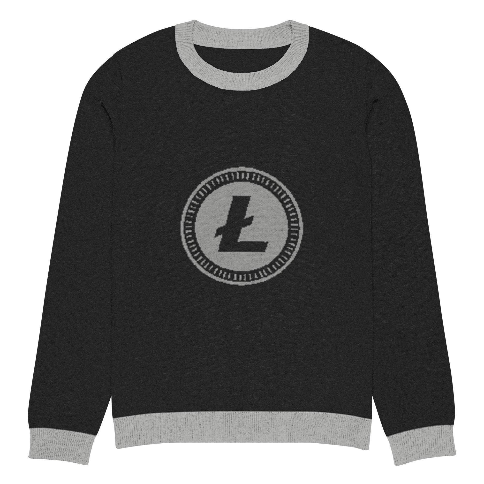 Litecoin Knitted Crew Sweater - InvestmenTees