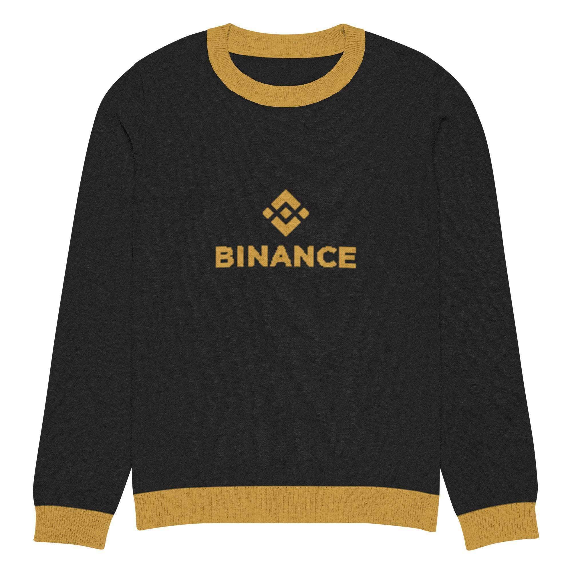 Binance Crew Knitted Sweater - InvestmenTees