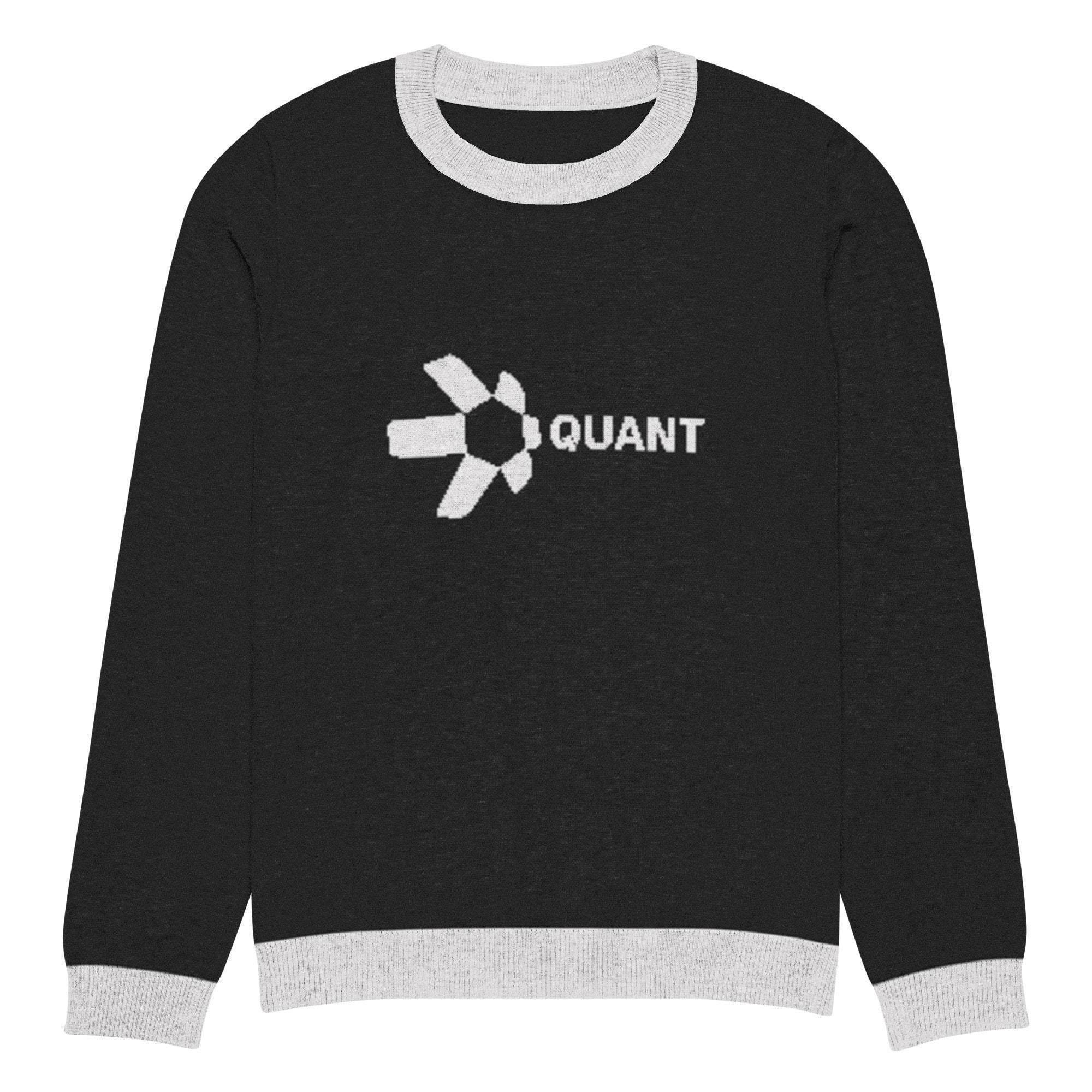 Quant Crypto Crew Knitted Sweater - InvestmenTees