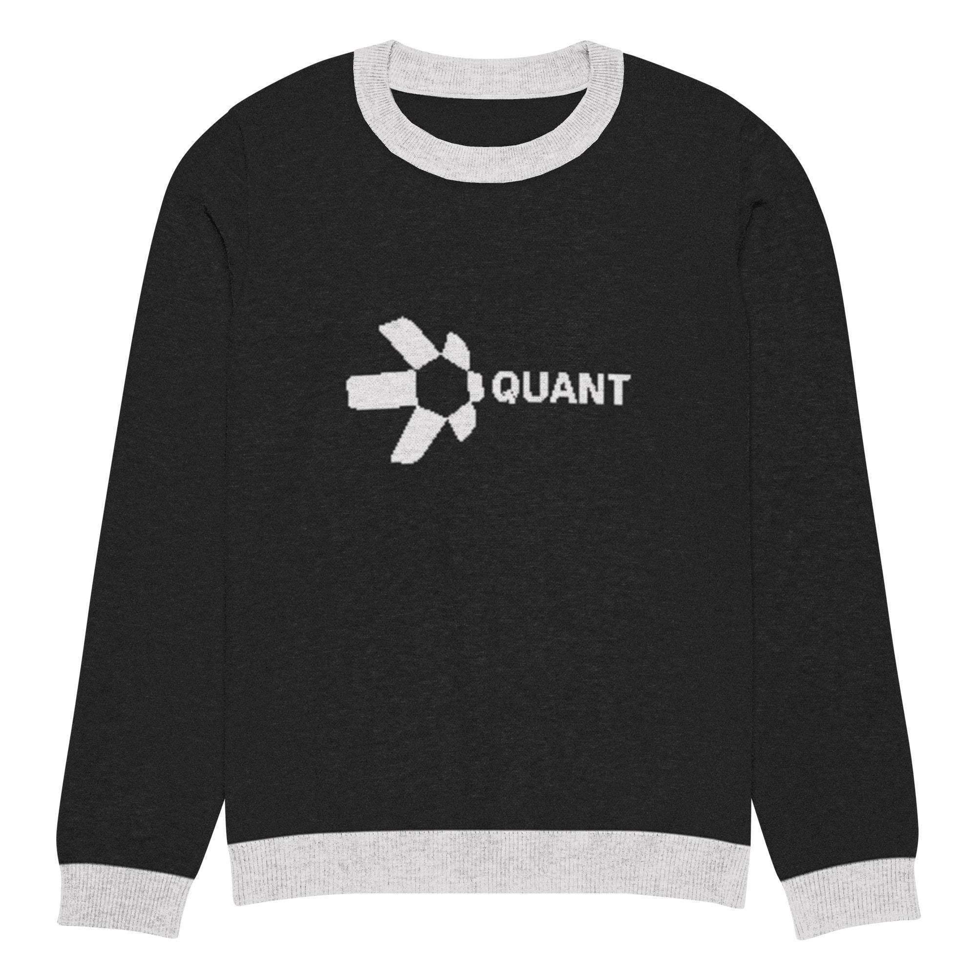 Quant Crypto Crew Knitted Sweater - InvestmenTees