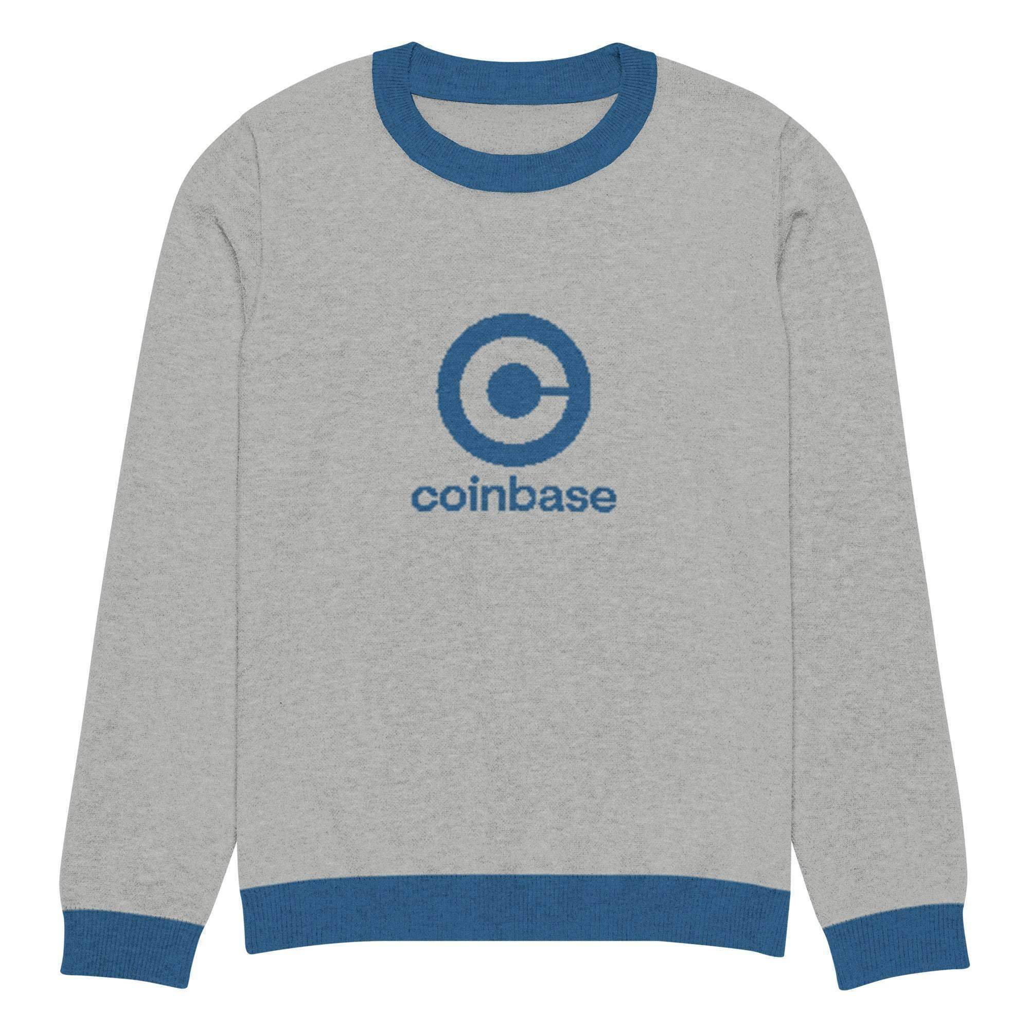 Coinbase Crew Knitted Sweater - InvestmenTees