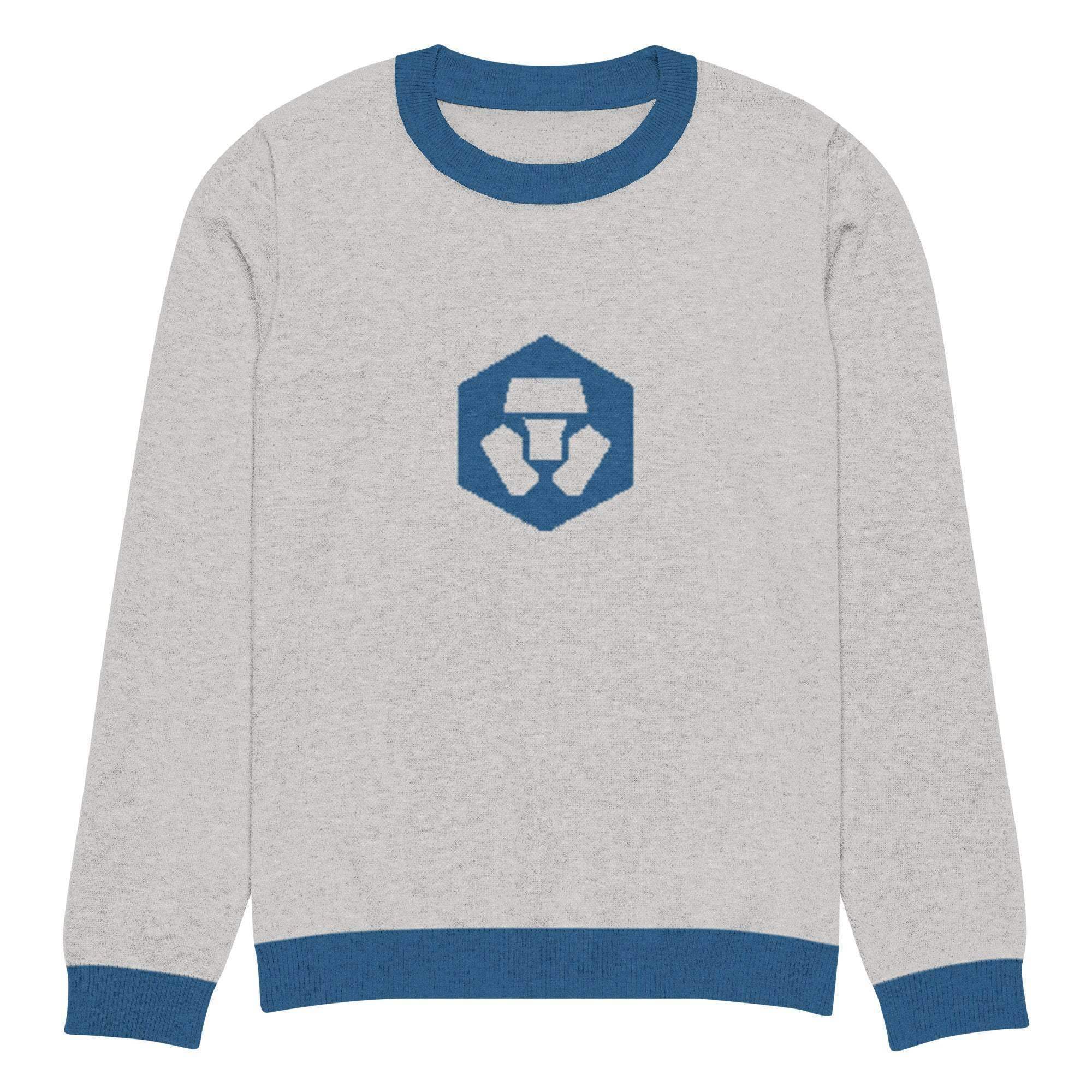 Cronos Crypto Crew Knitted Sweater - InvestmenTees