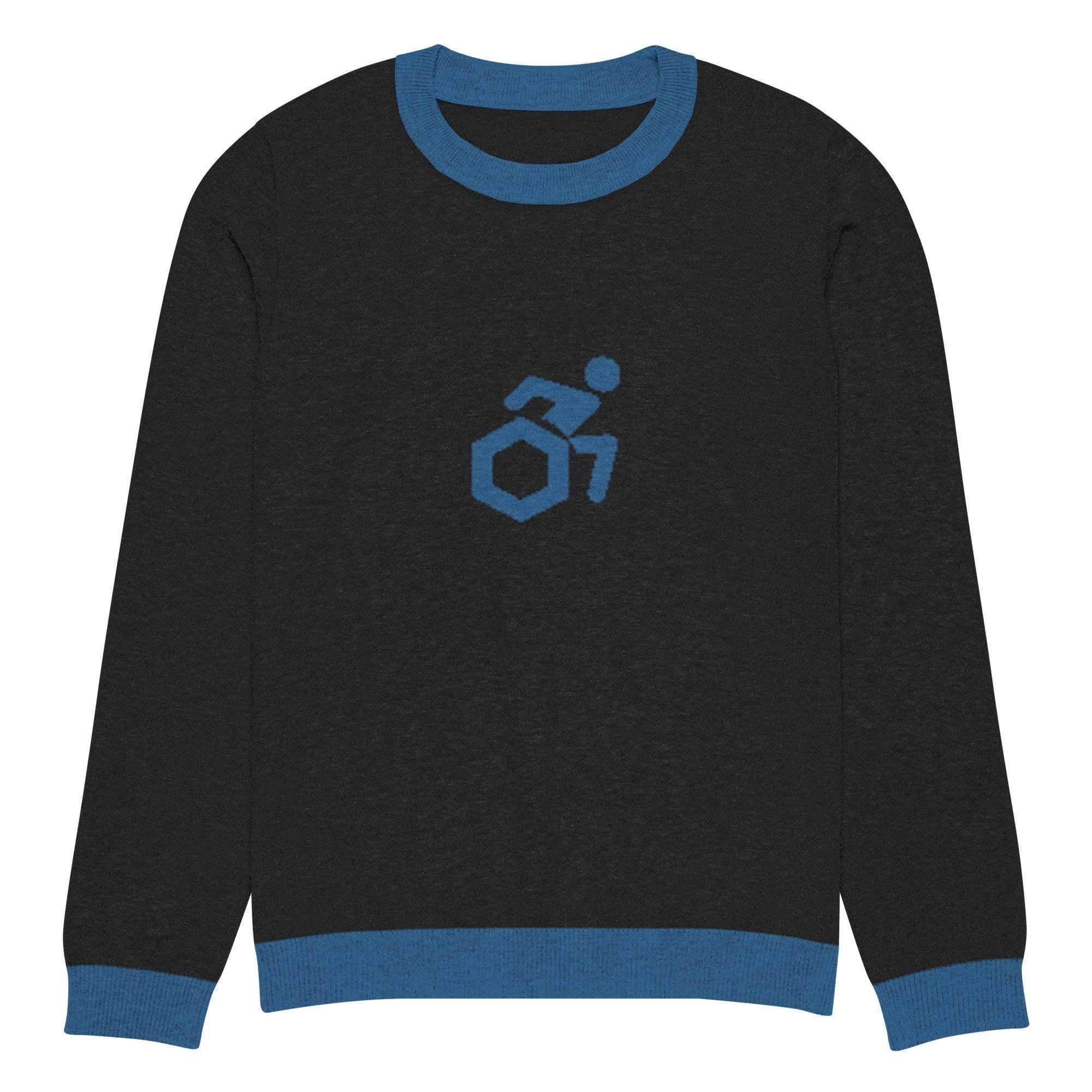 Chainlink Disabled Crew Knitted Sweater - InvestmenTees