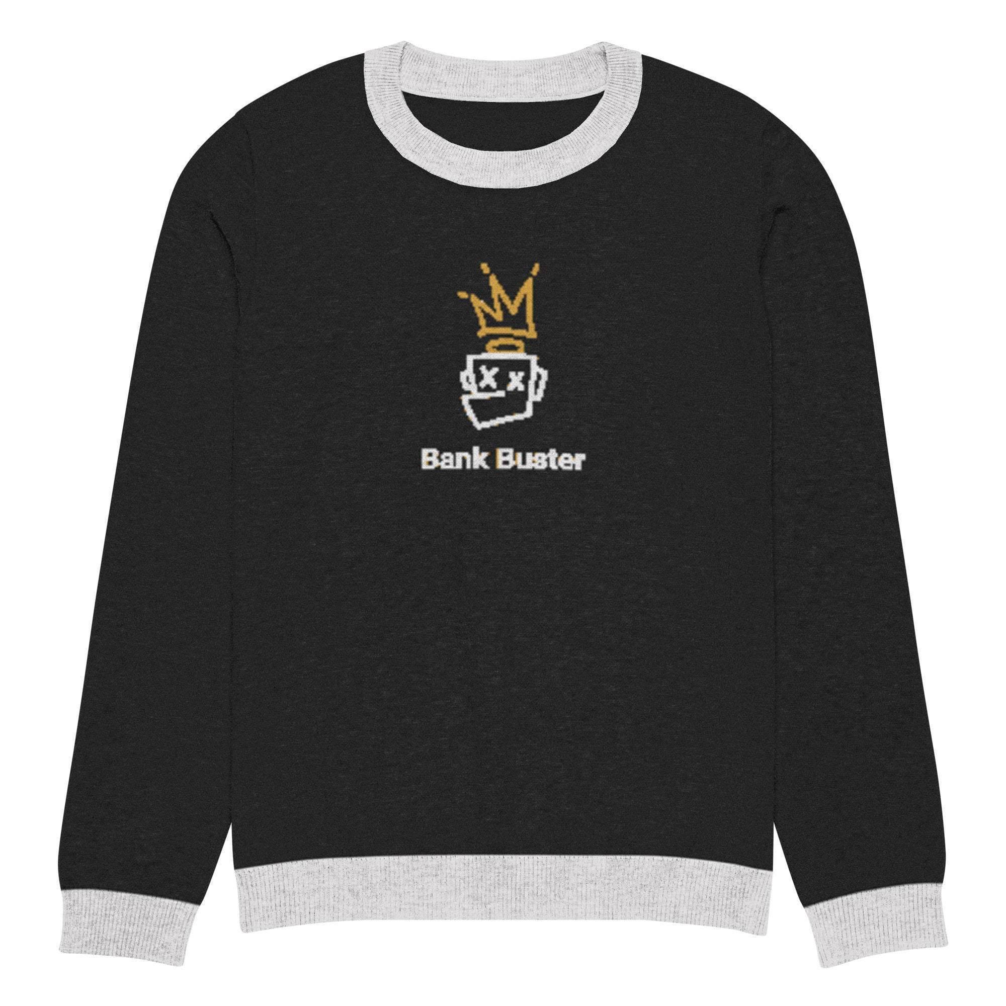 Bank Buster Crew Knitted Sweater - InvestmenTees