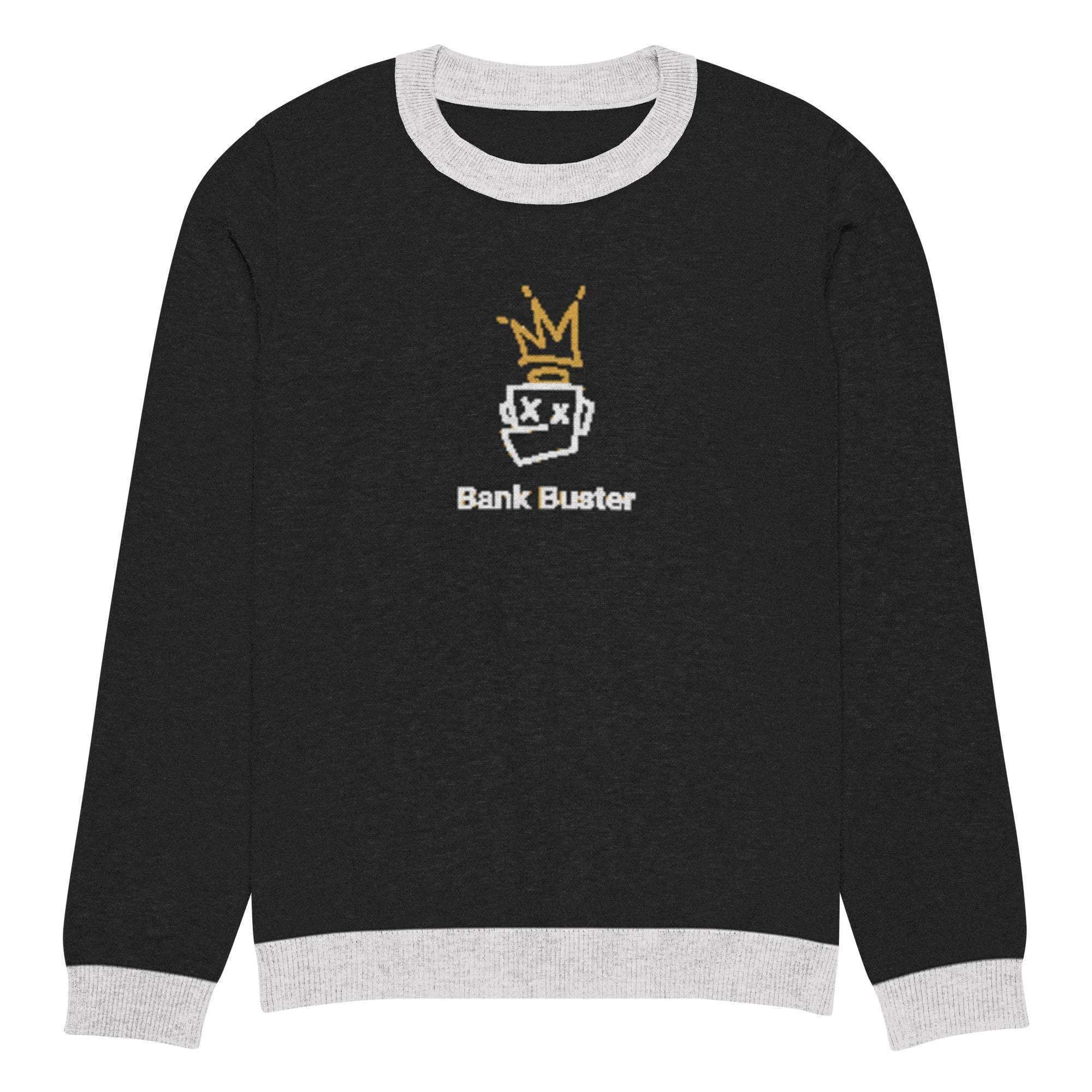 Bank Buster Crew Knitted Sweater - InvestmenTees