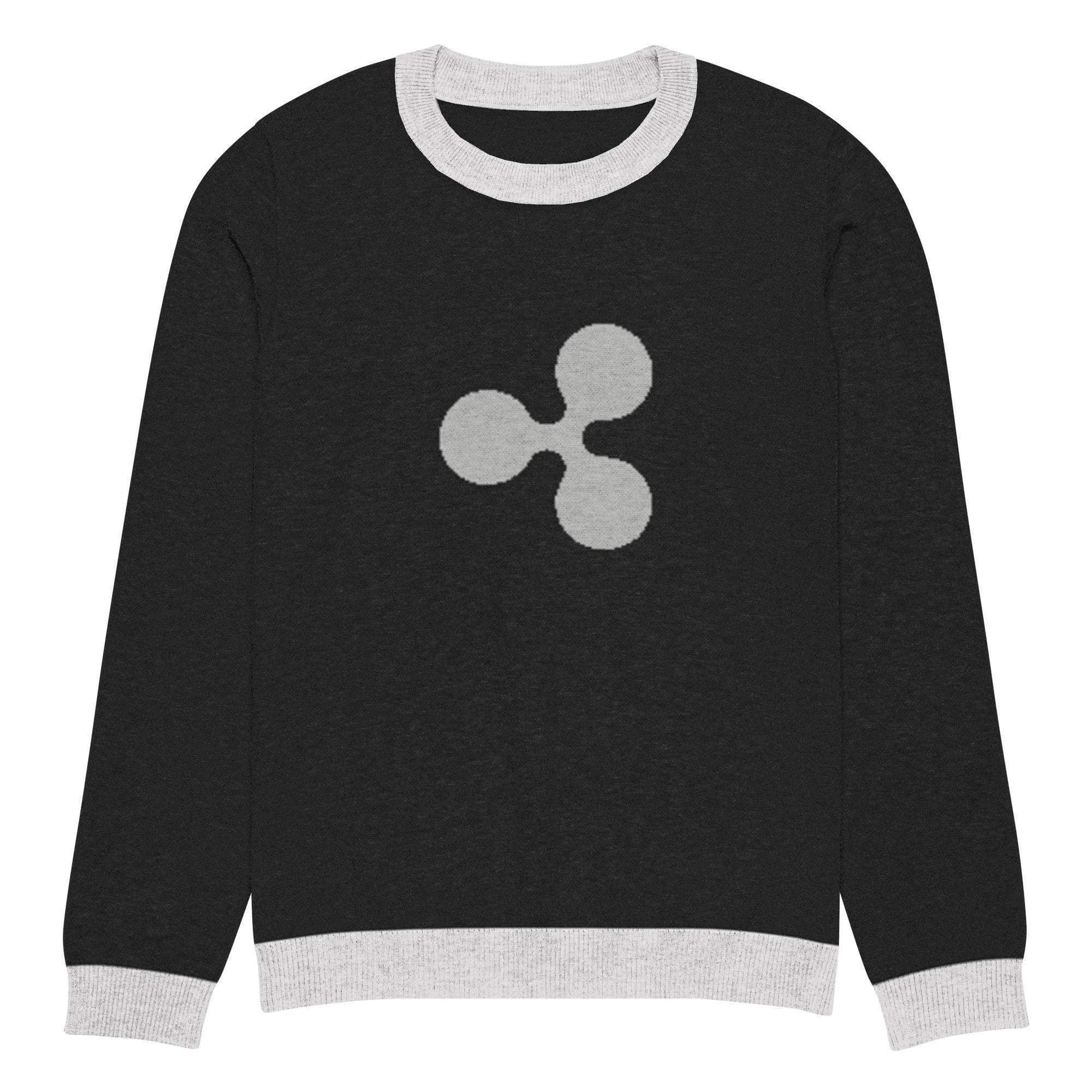 Ripple Crew Knitted Sweater - InvestmenTees
