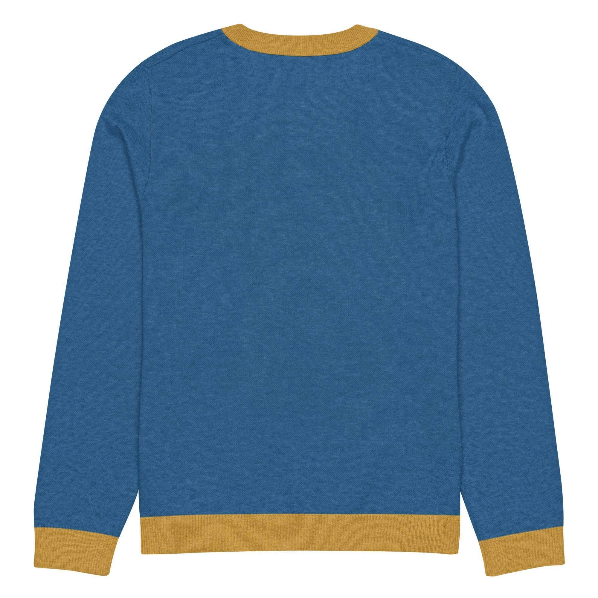 Crypto Shiba Inu Knitted Crew Sweater - InvestmenTees