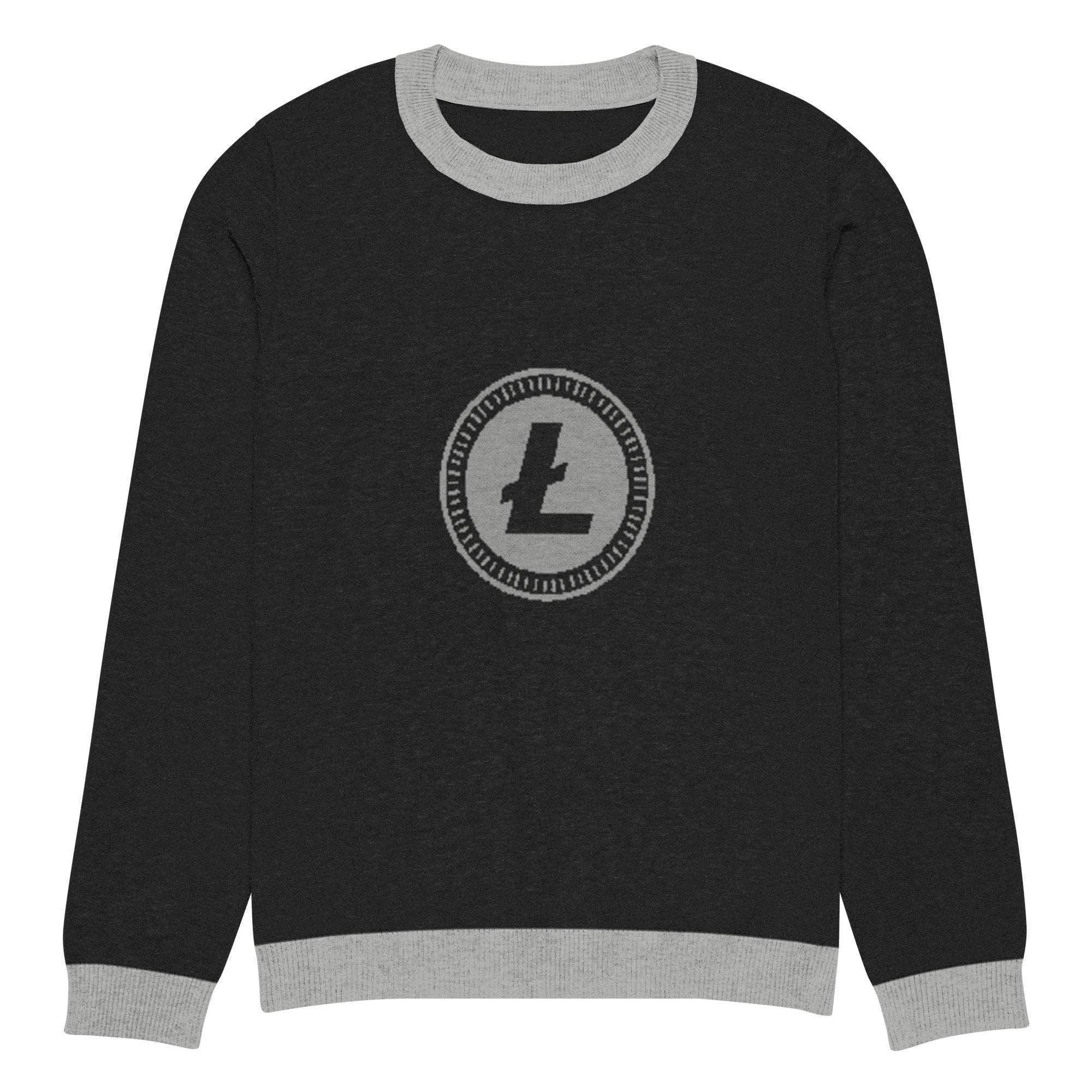 Litecoin Knitted Crew Sweater - InvestmenTees