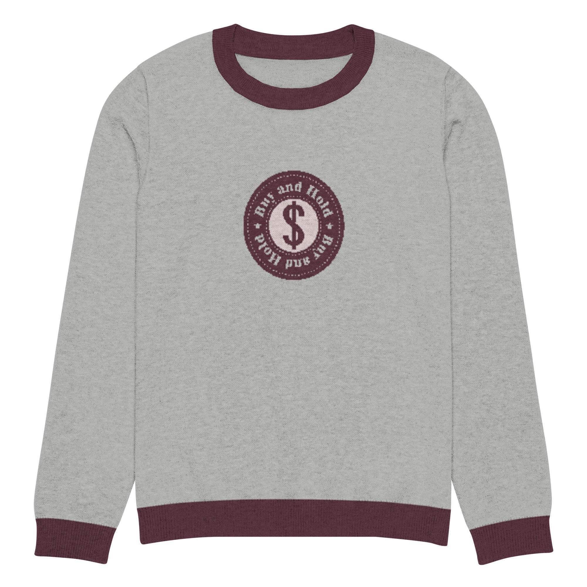 Buy & Hold Crew Knitted Sweater - InvestmenTees